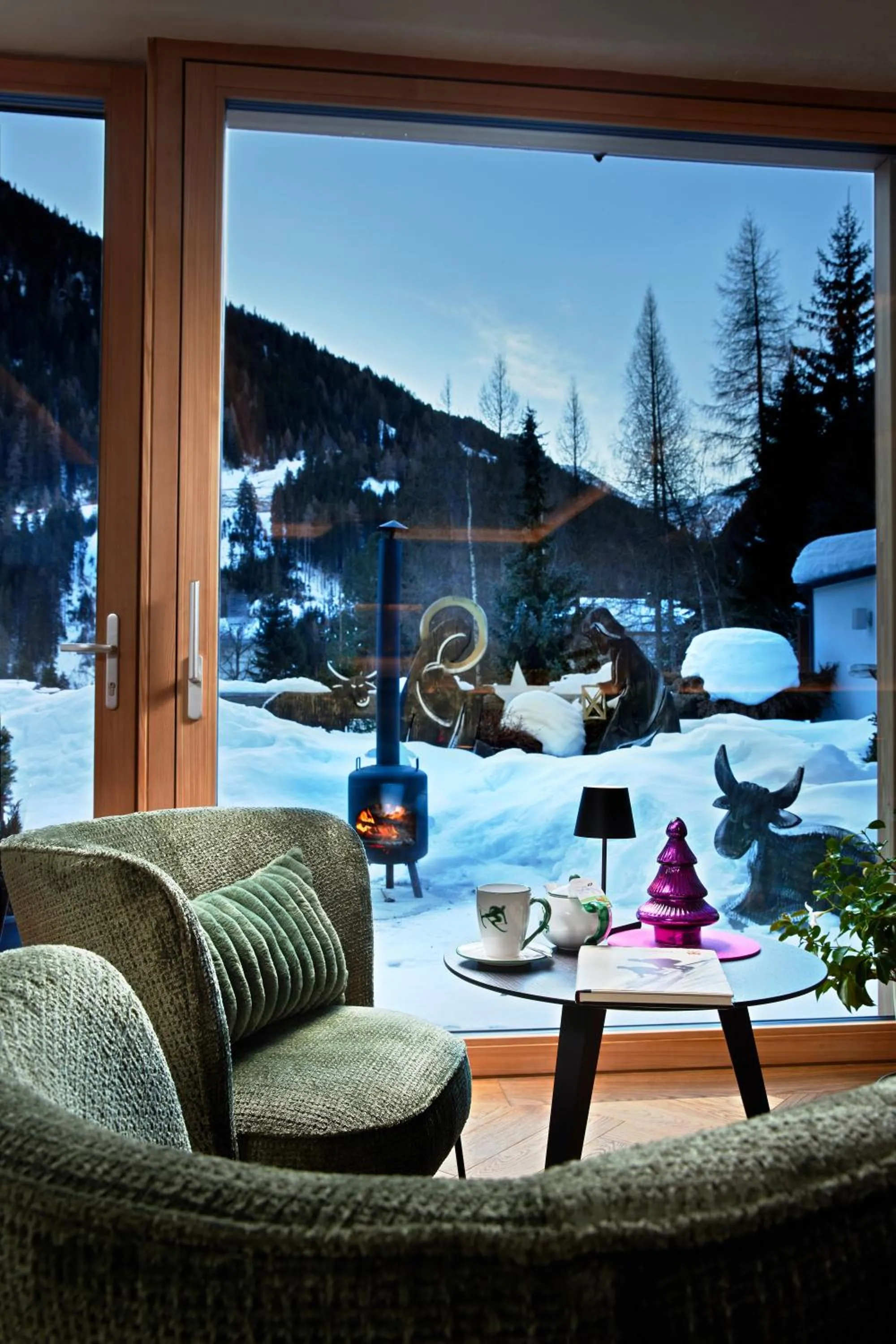 Living room in Der Waldhof - Unique - A hidden gem