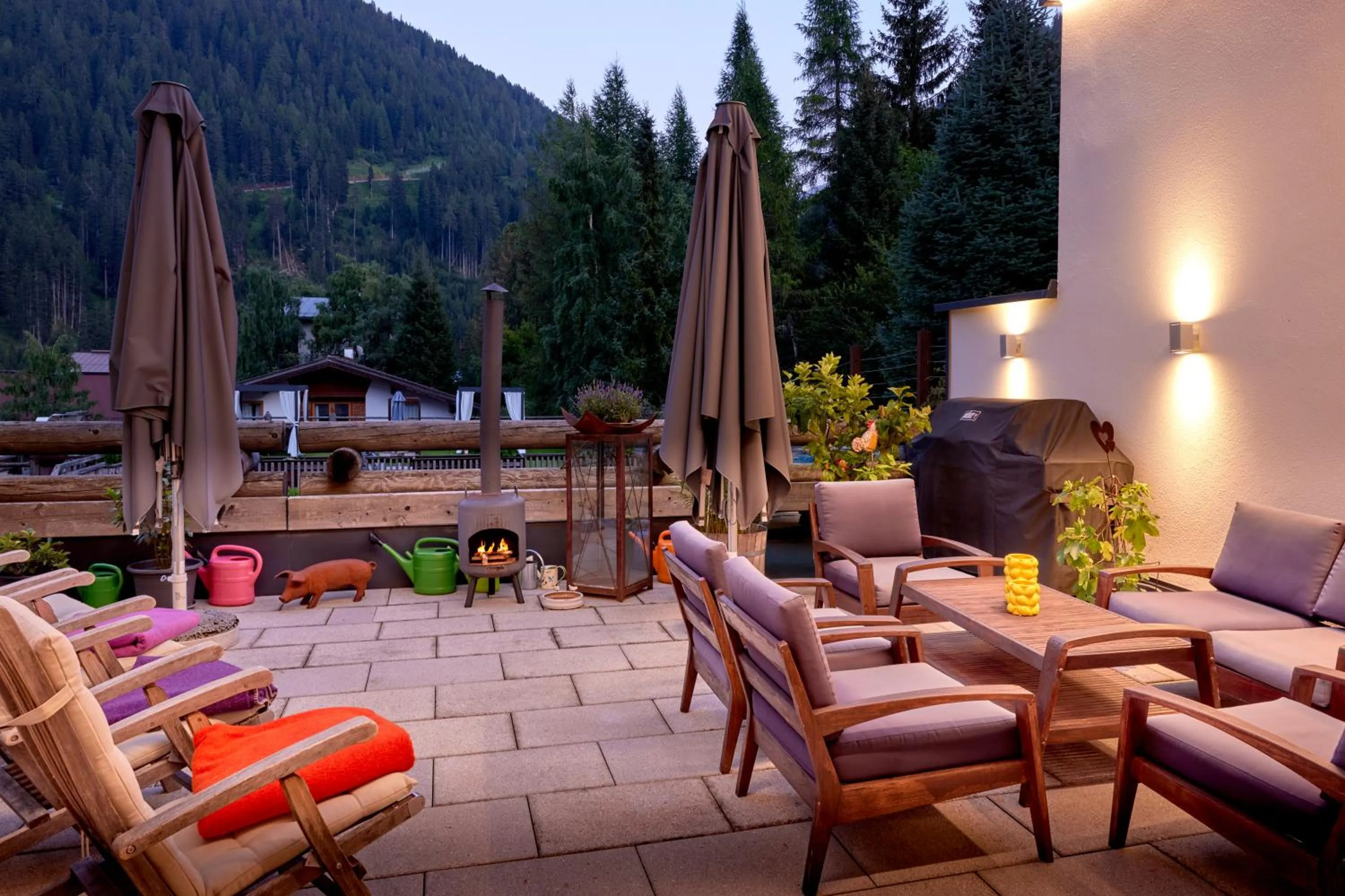 Seating area in Der Waldhof - Unique - A hidden gem