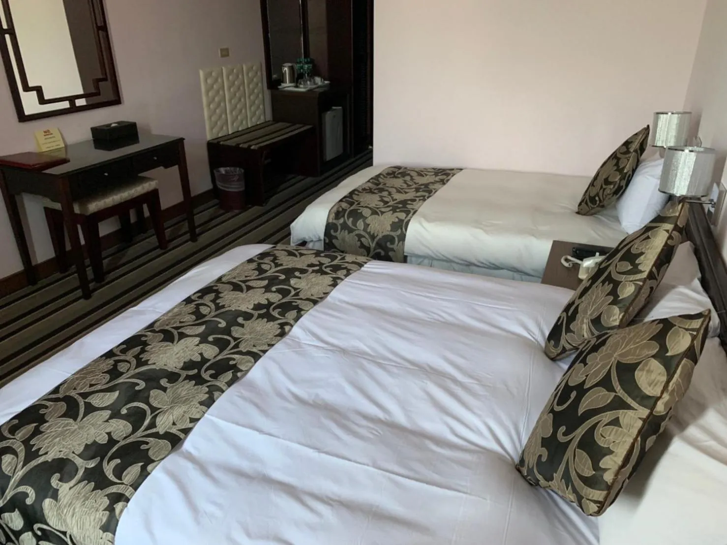 Bed in Hotel River Kinmen