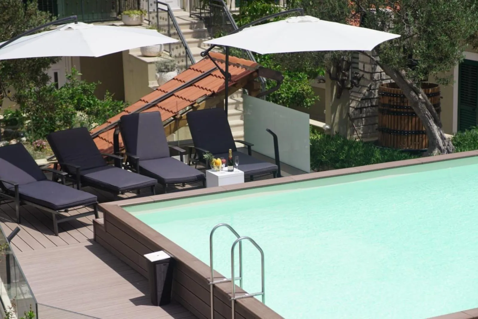 Swimming pool in Hotel Fortuna