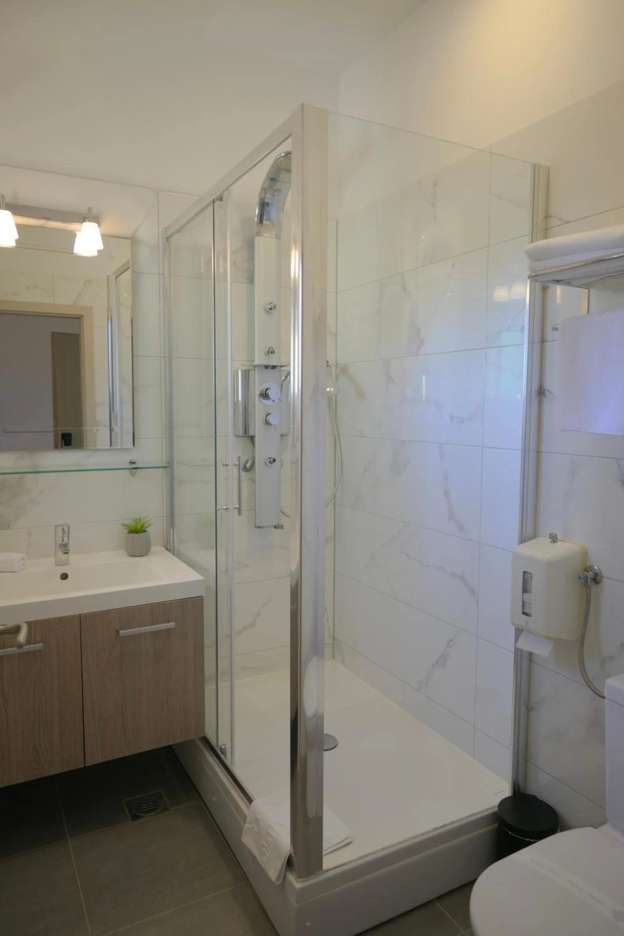 Shower in Hotel Fortuna