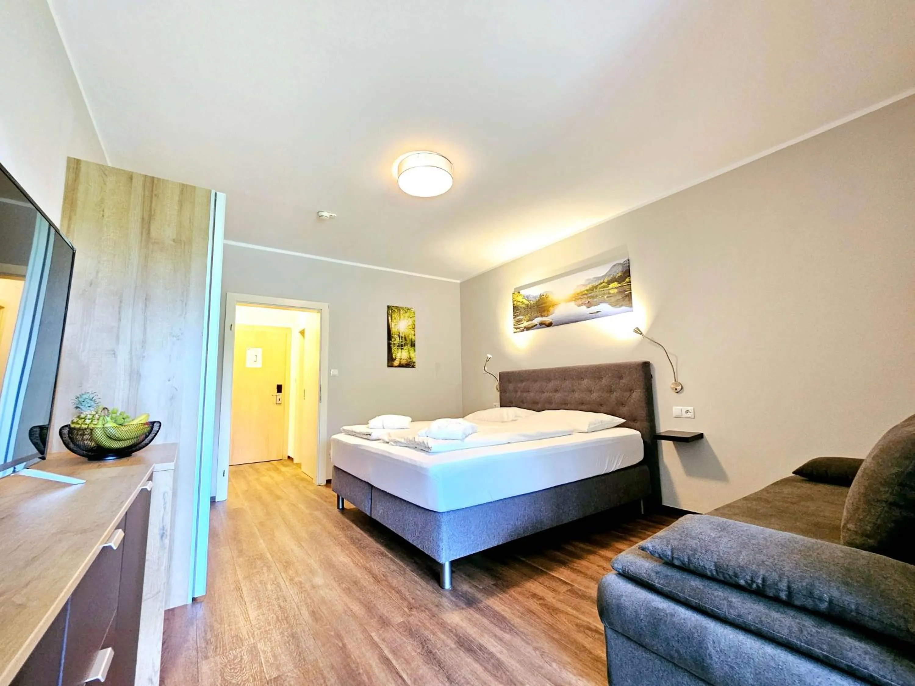 Bed in Familienhotel Trebesingerhof