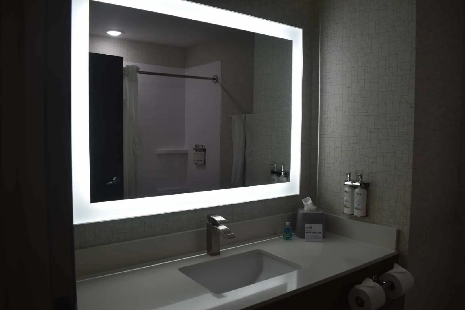 Toilet in Holiday Inn Express Hotel & Suites McPherson by IHG
