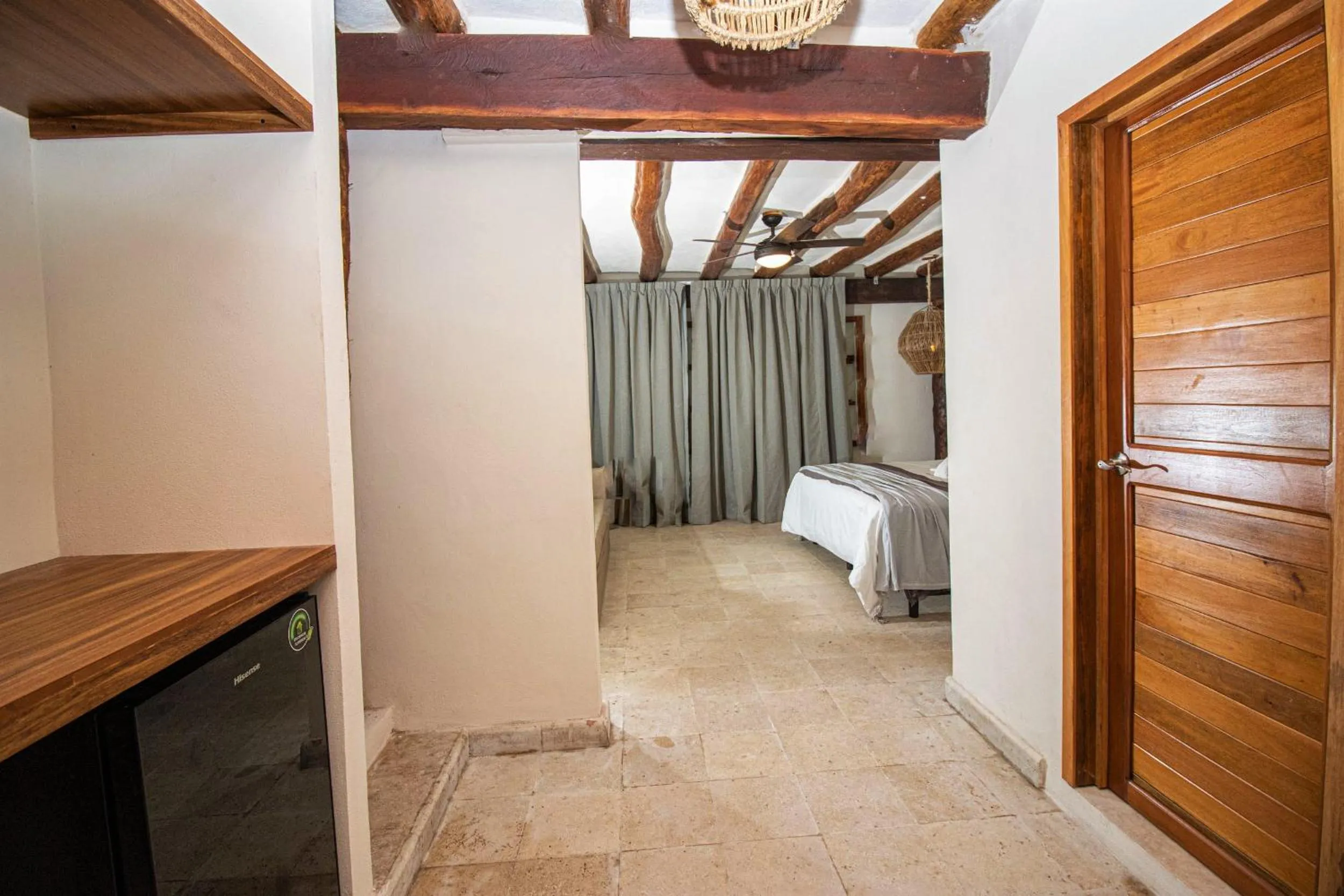 Photo of the whole room, Bed in Amaite Holbox - Oceanfront Hotel