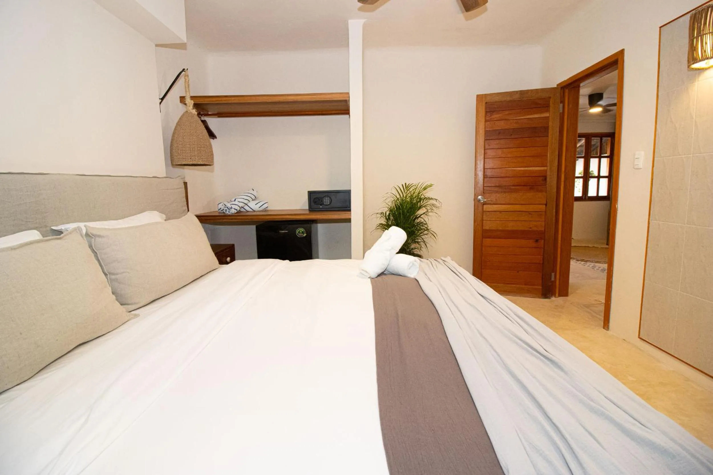 Bed in Amaite Holbox - Oceanfront Hotel