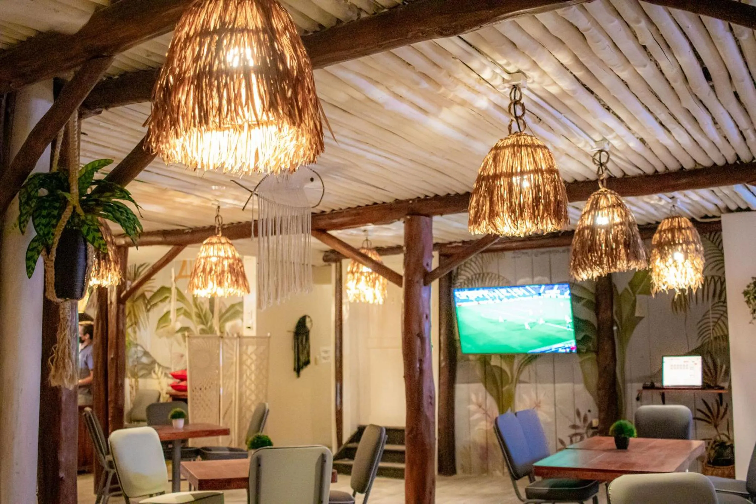 Restaurant/places to eat in Amaite Holbox - Oceanfront Hotel