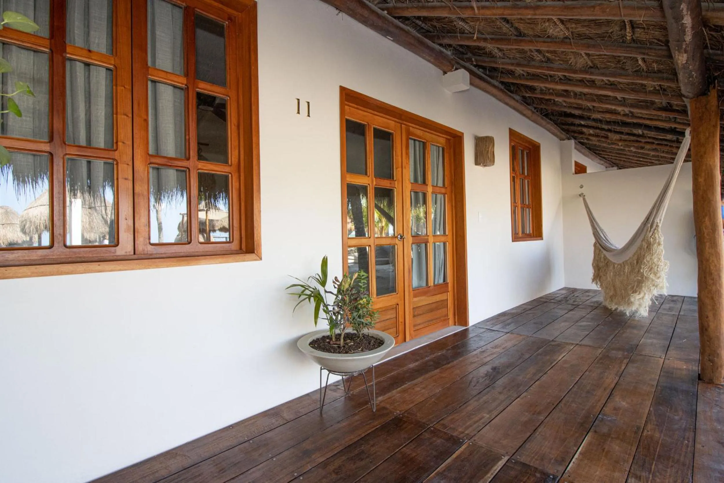 Balcony/Terrace in Amaite Holbox - Oceanfront Hotel