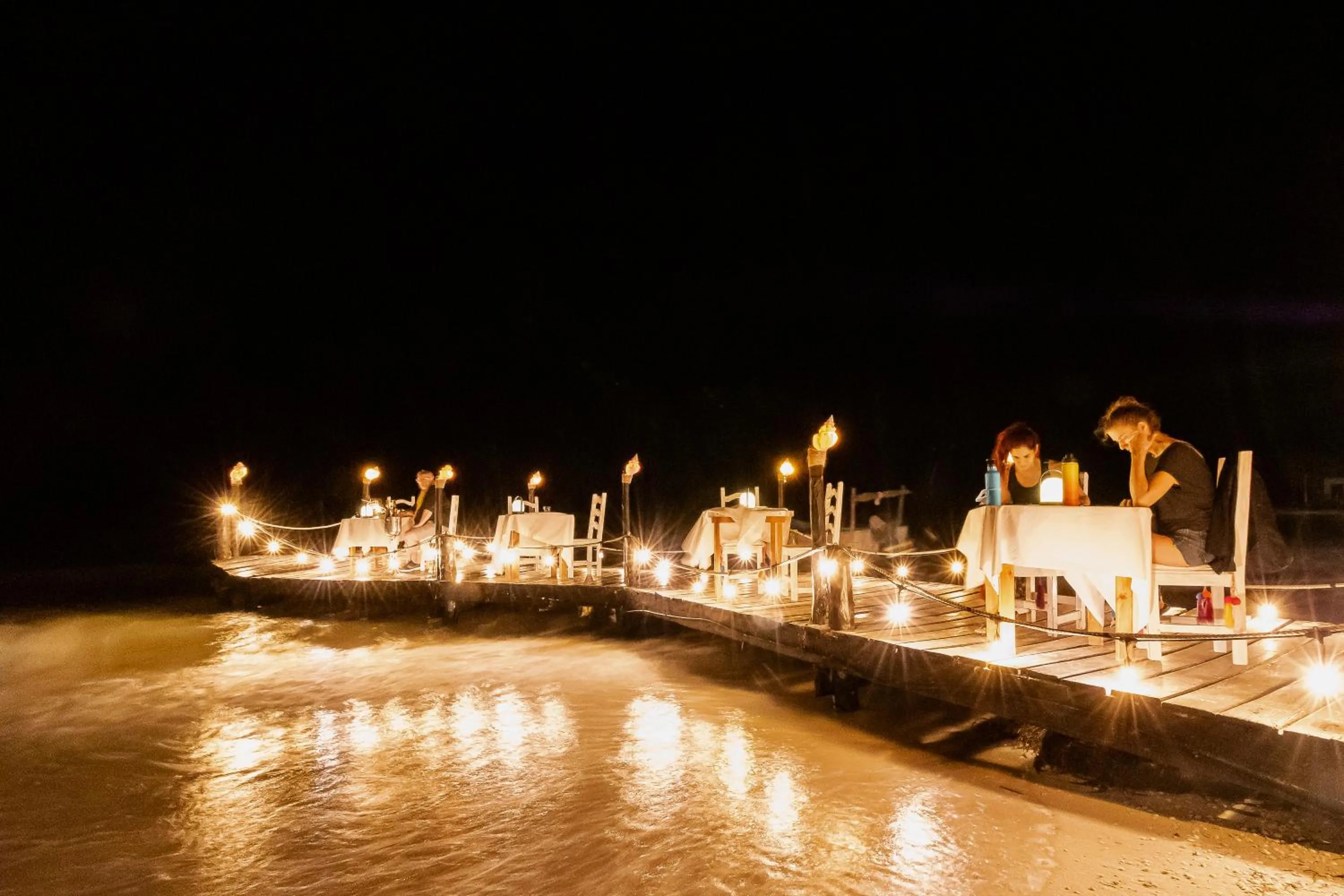 Night in Amaite Holbox - Oceanfront Hotel