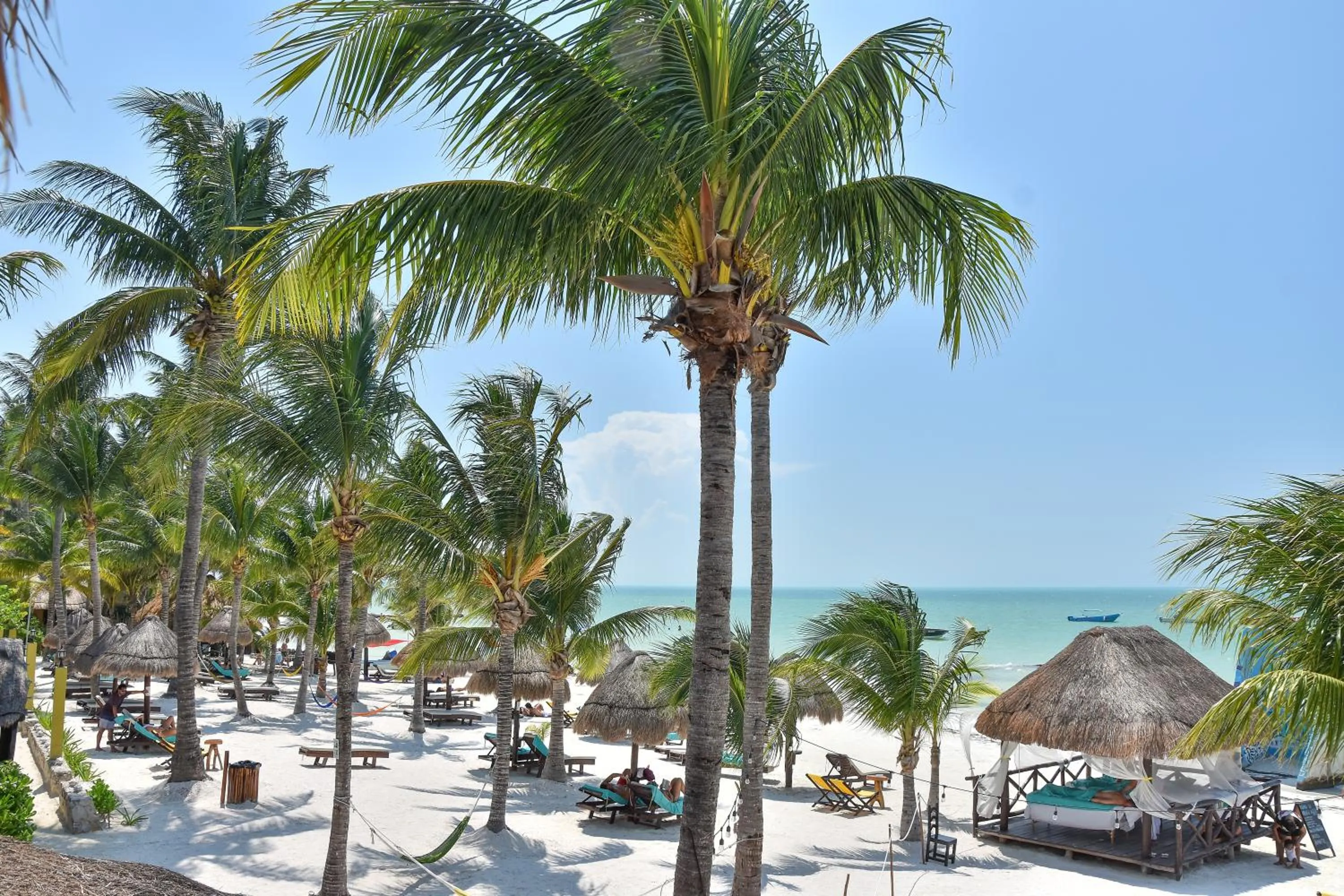 Sea view in Amaite Holbox - Oceanfront Hotel