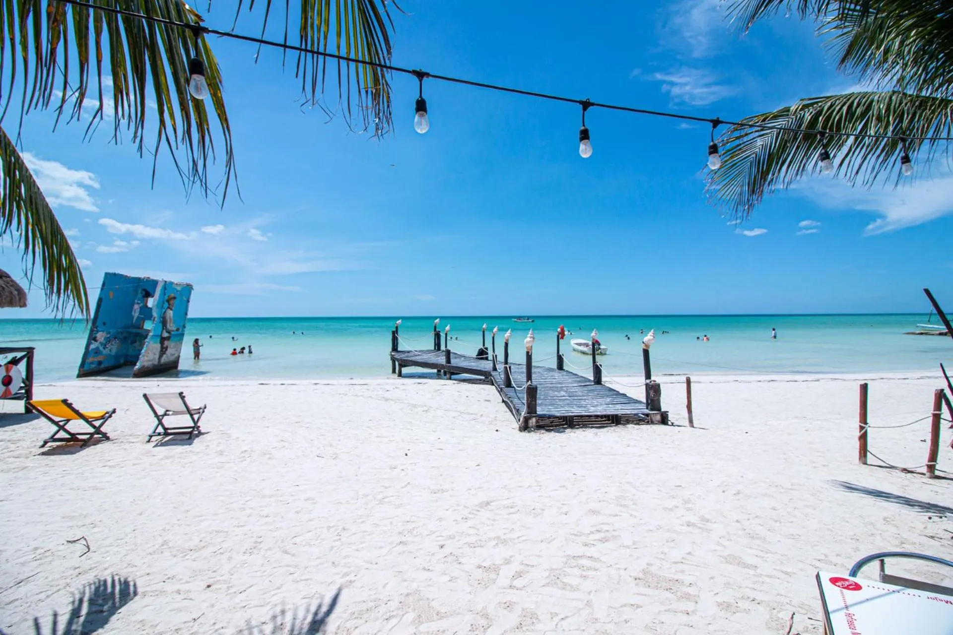 Beach in Amaite Holbox - Oceanfront Hotel