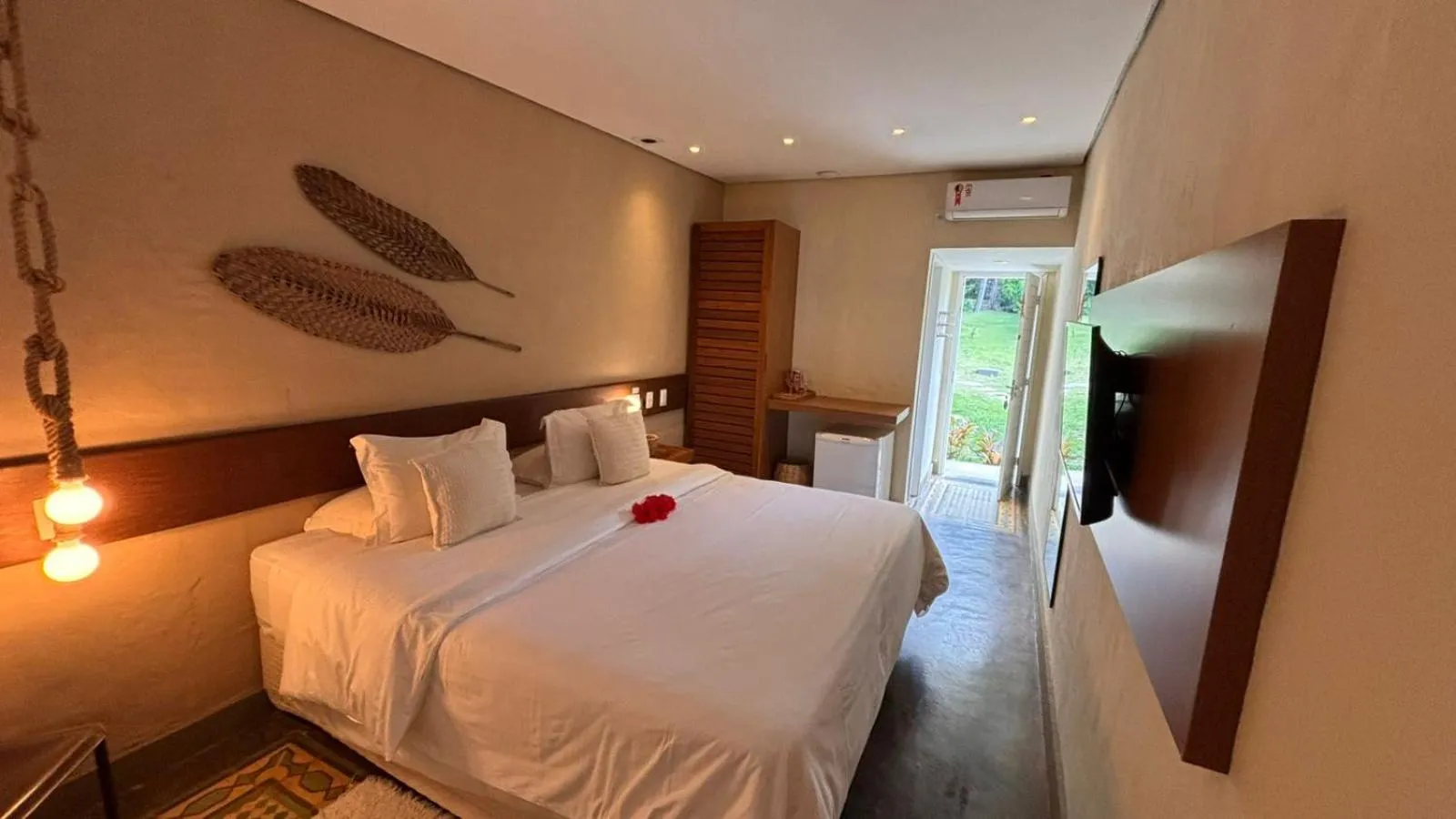 Bed in Hotel da Pipa