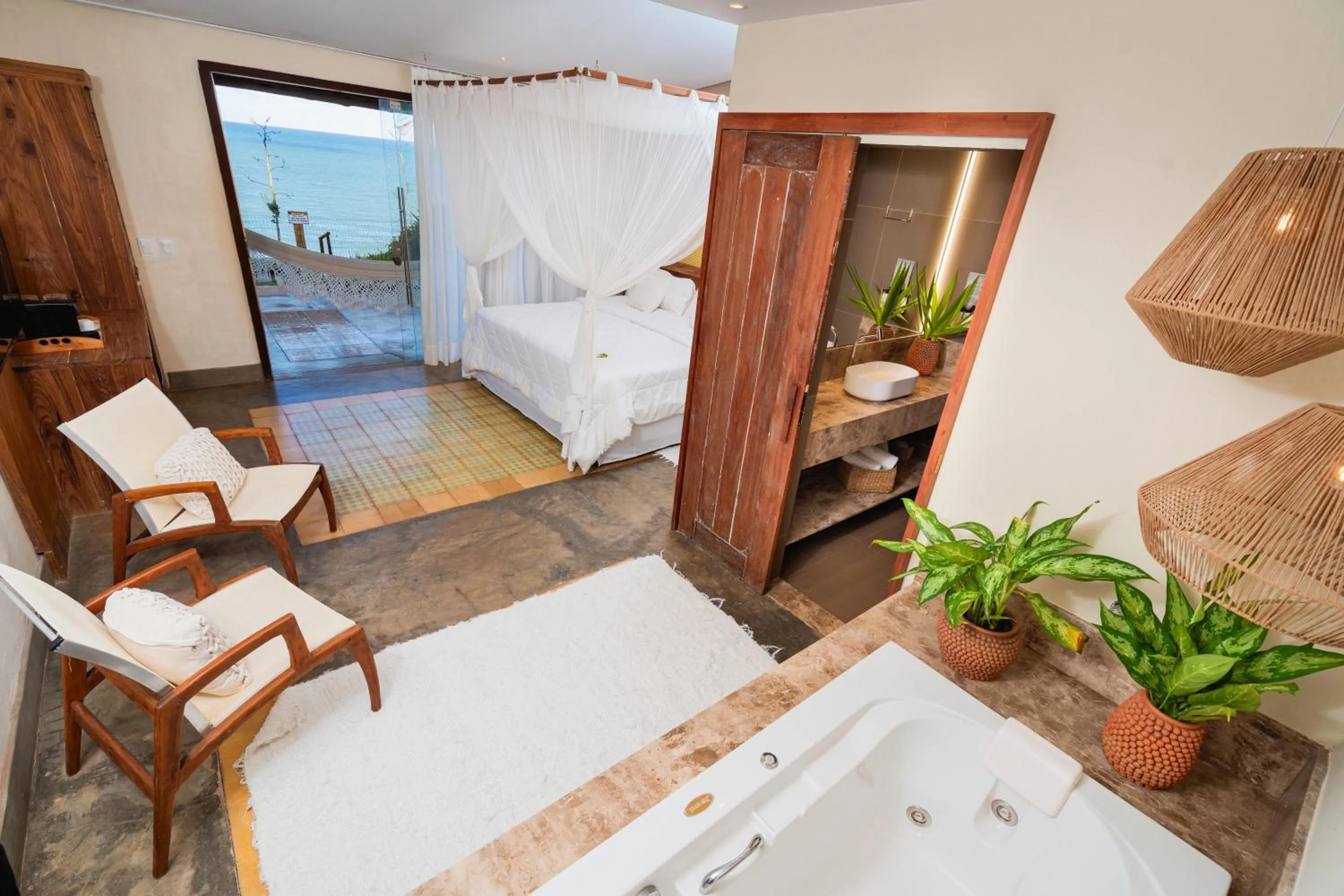 Hot Tub in Hotel da Pipa