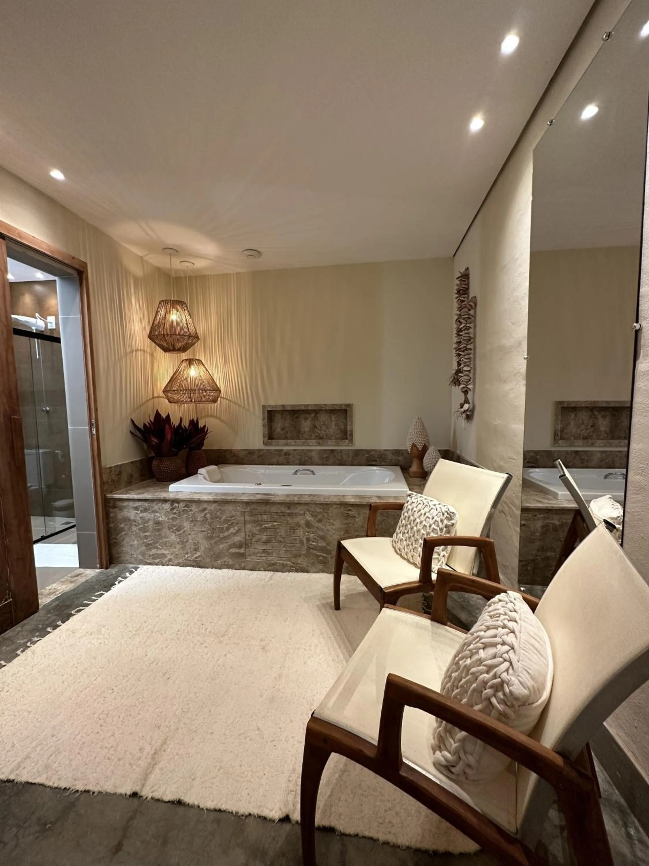 Bedroom, Bed in Hotel da Pipa