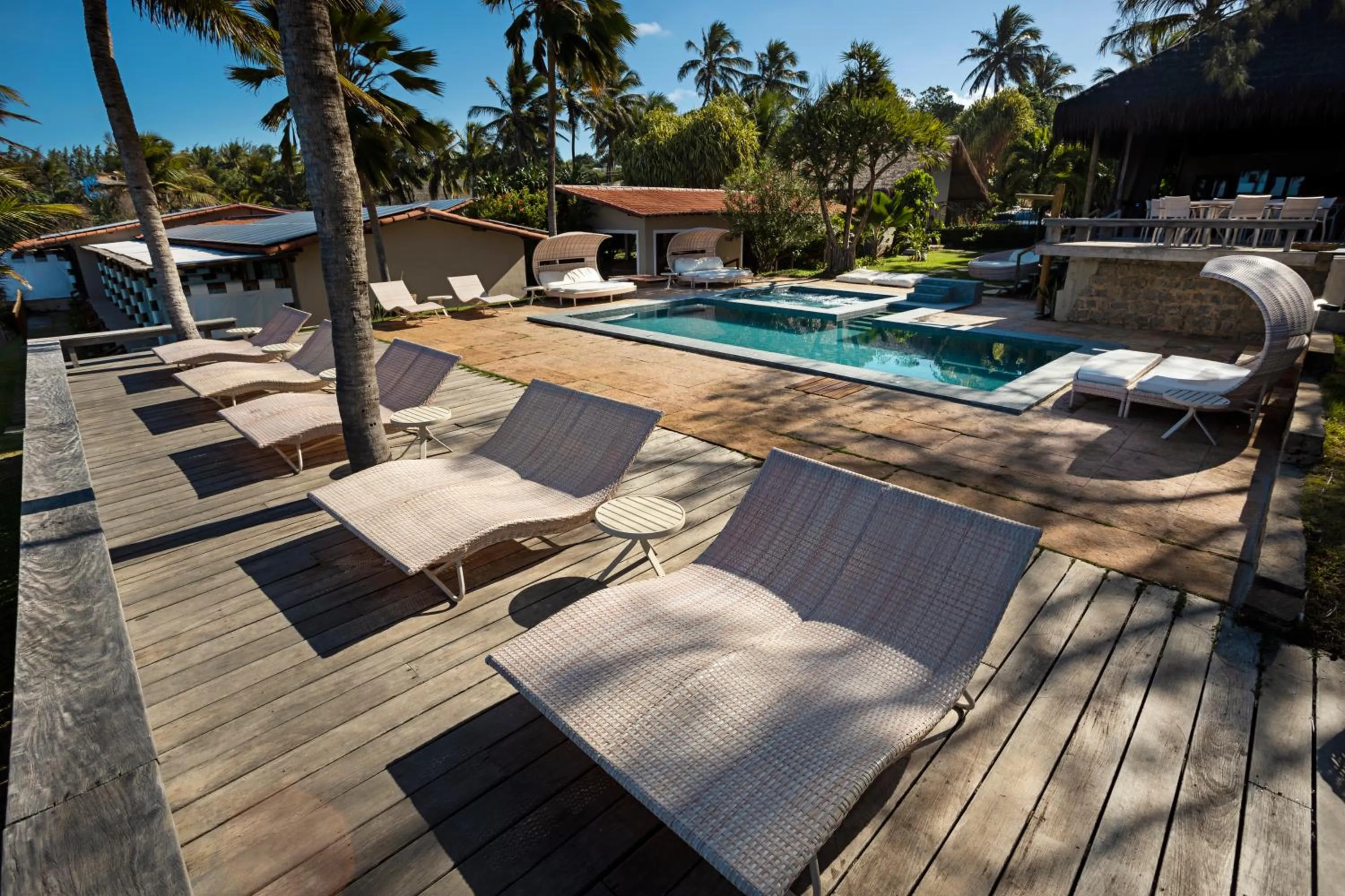 Swimming pool in Hotel da Pipa