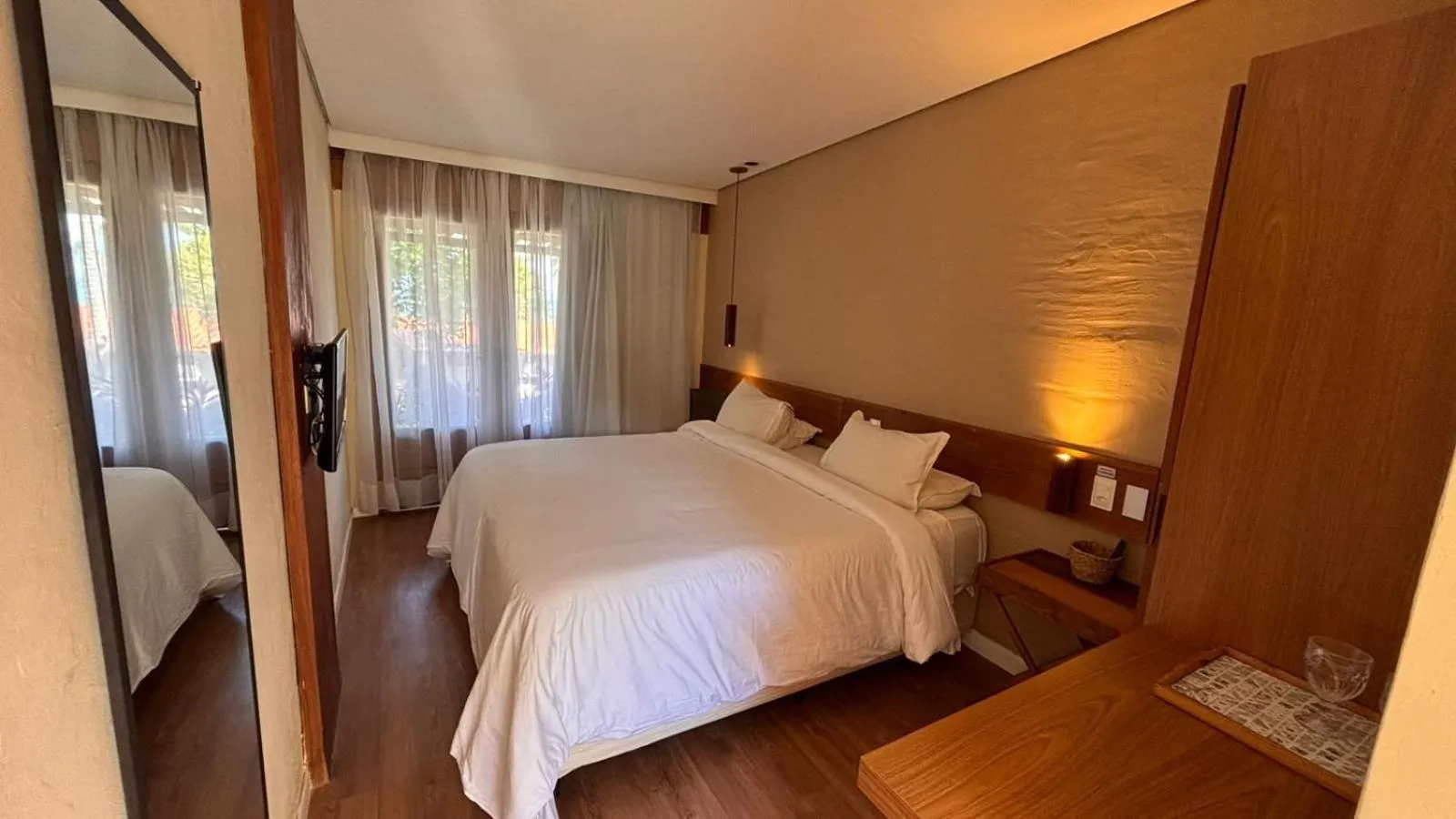 Bed in Hotel da Pipa