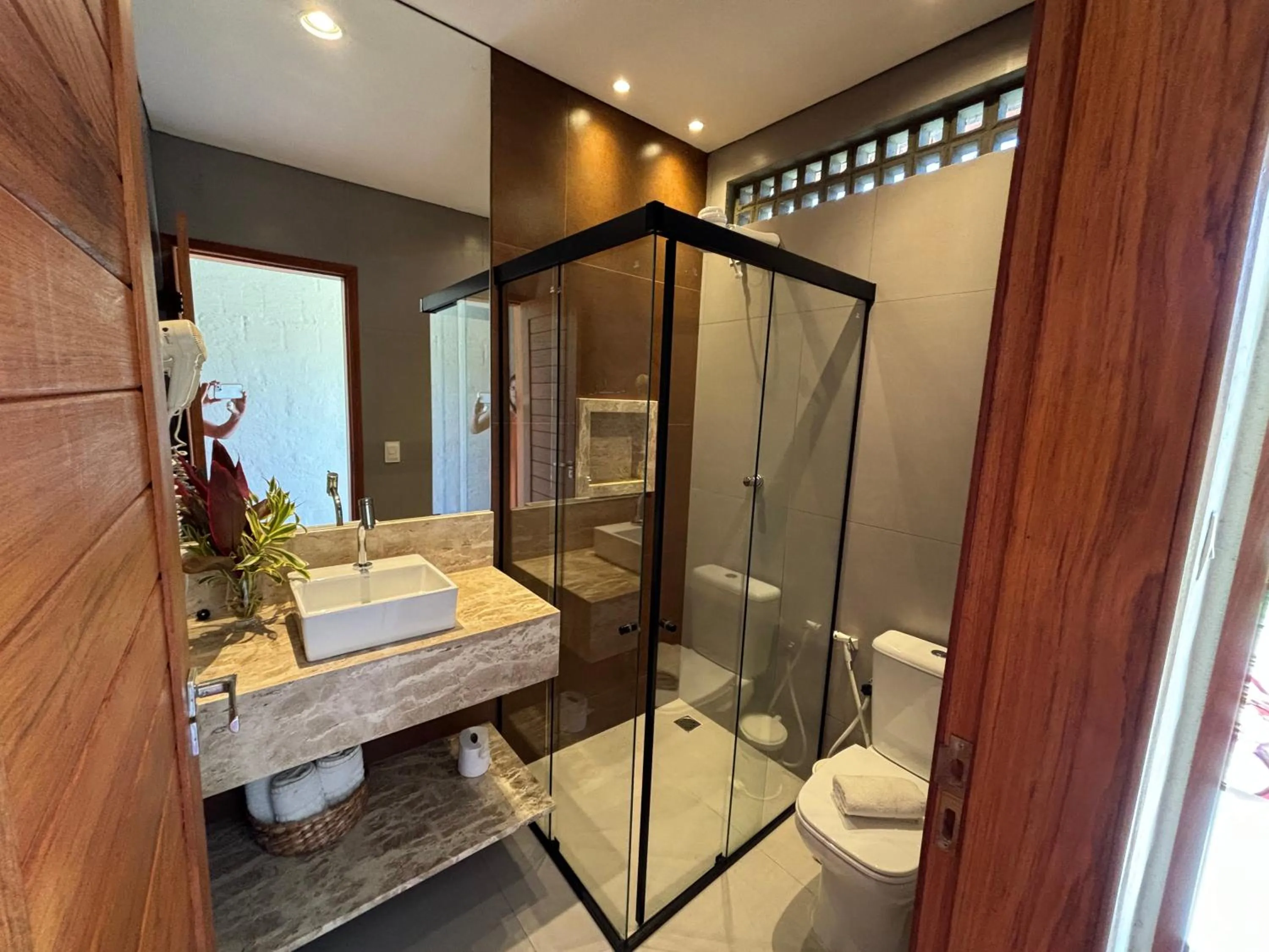 Bathroom in Hotel da Pipa