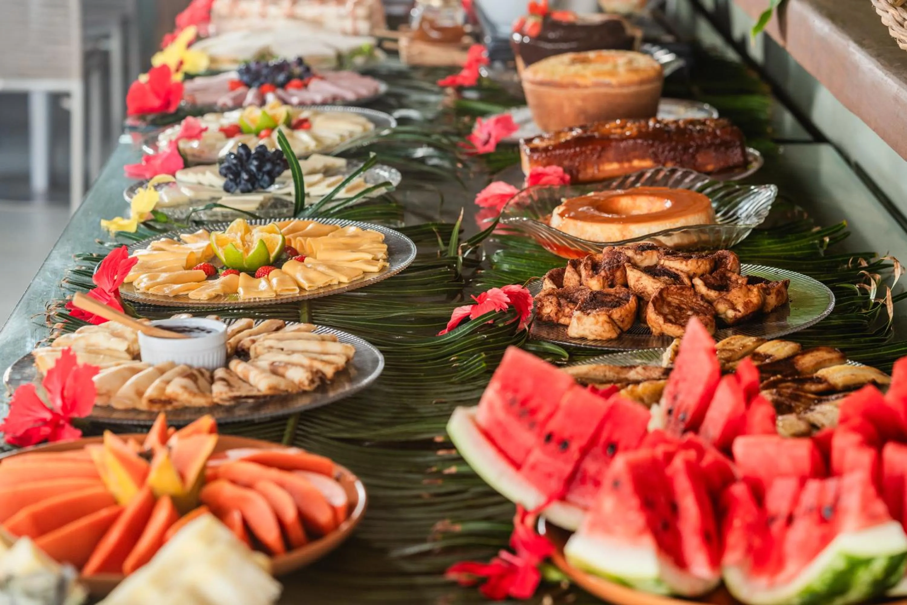 Buffet breakfast in Hotel da Pipa