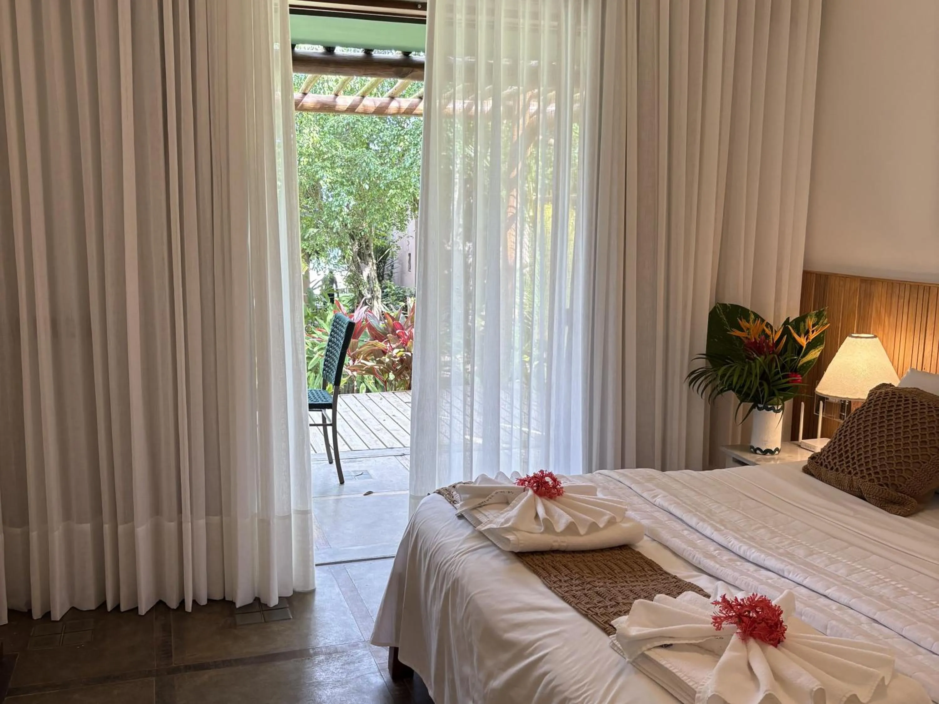 Bed in Hotel Pousada Pitinga