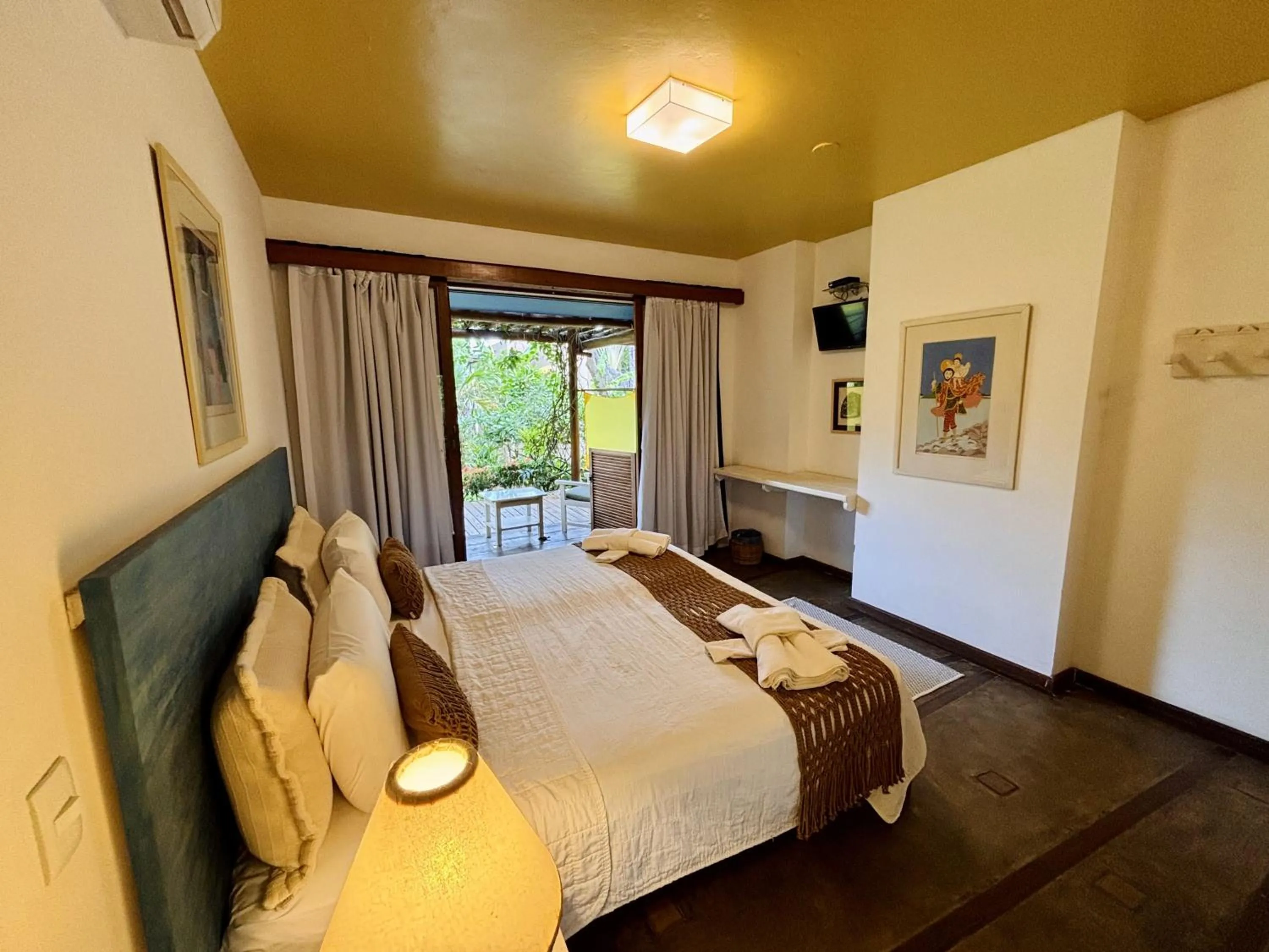 Bed in Hotel Pousada Pitinga