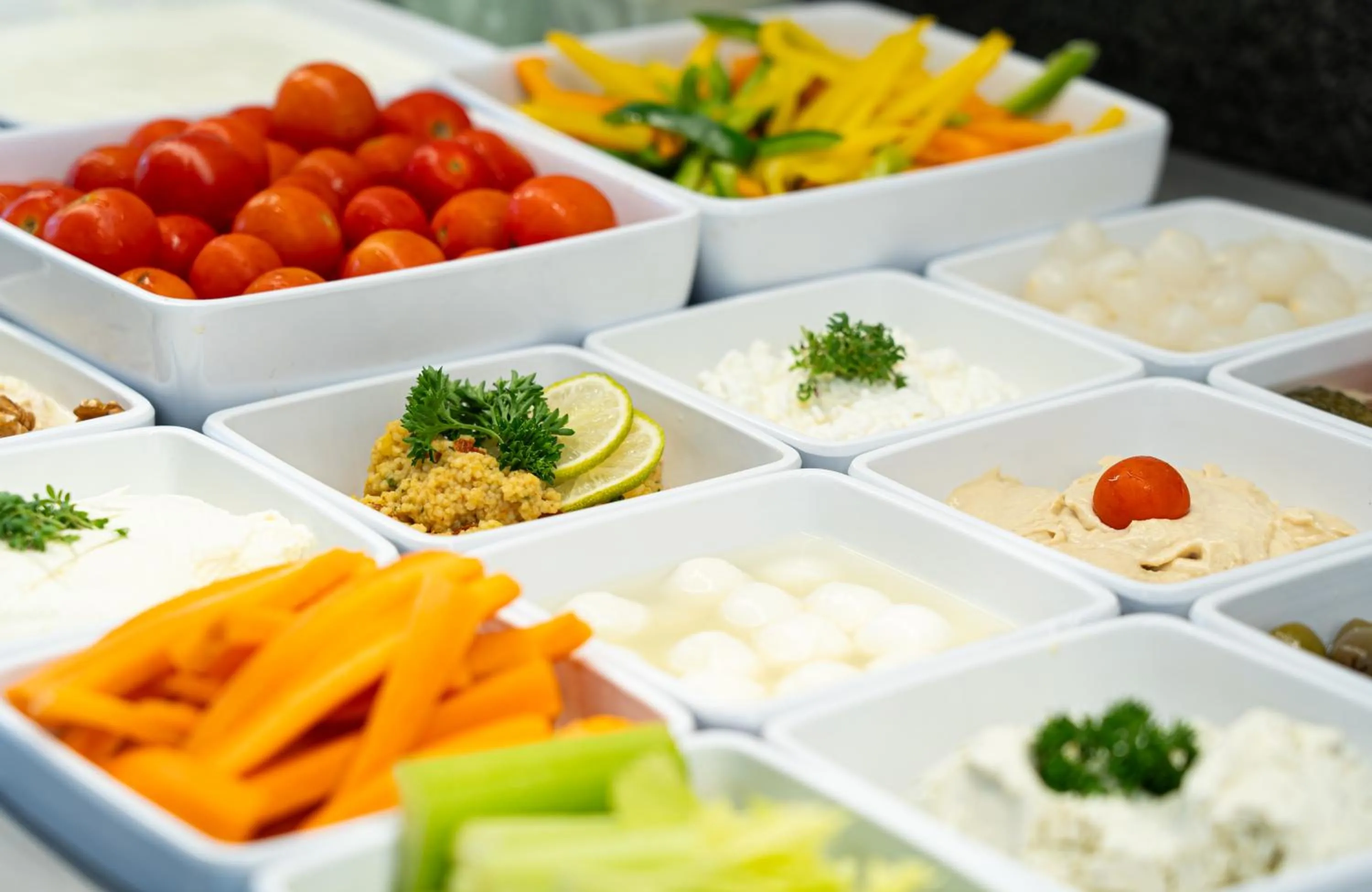 Buffet breakfast in Leonardo Boutique Hotel Linz City Center