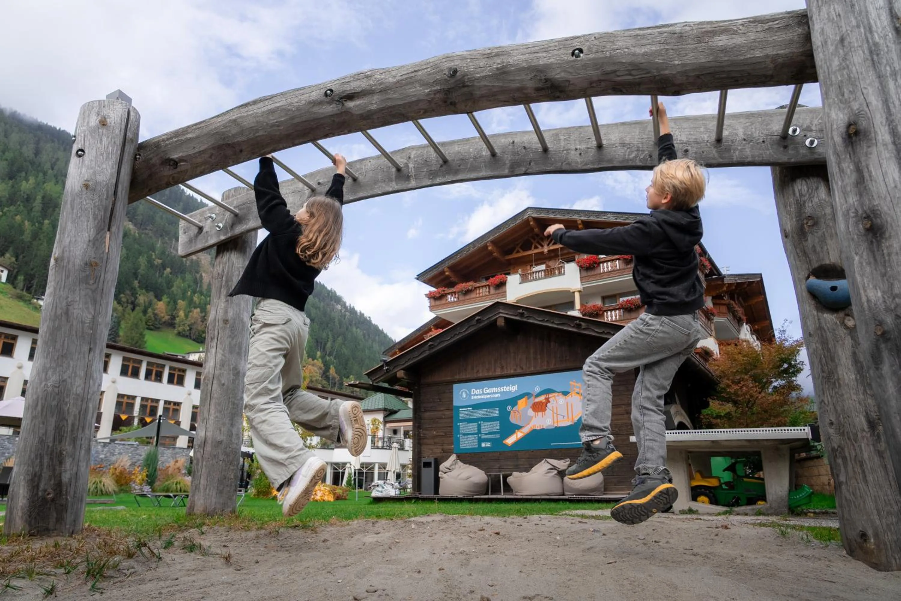 Children play ground in Hotel Stubaierhof