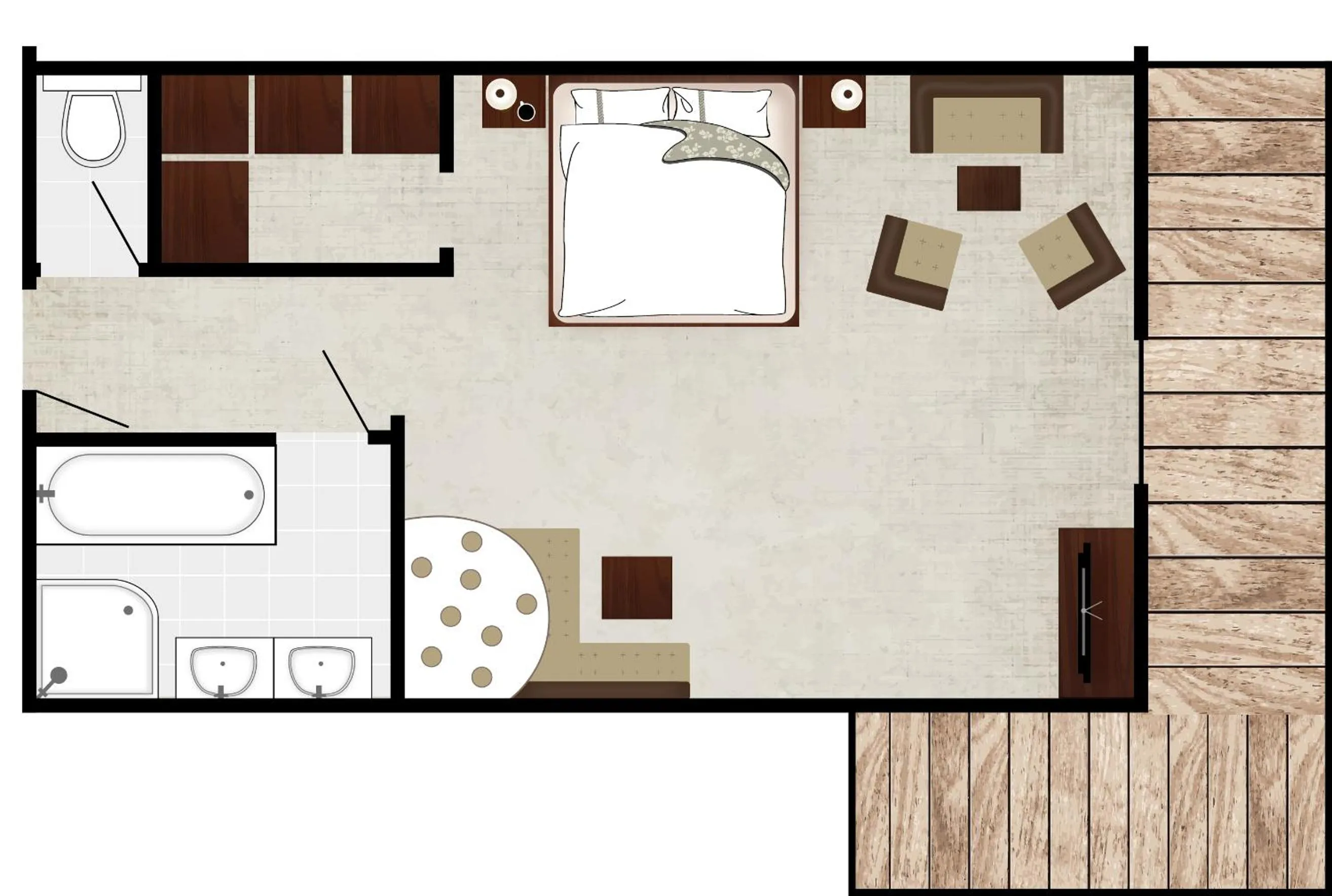 Floor plan, Bed in Hotel Stubaierhof