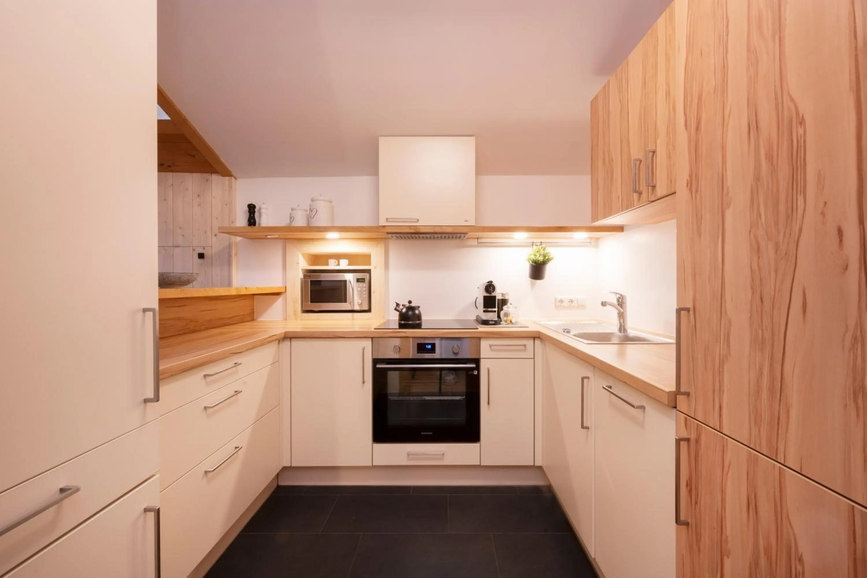 kitchen in Hotel Stubaierhof