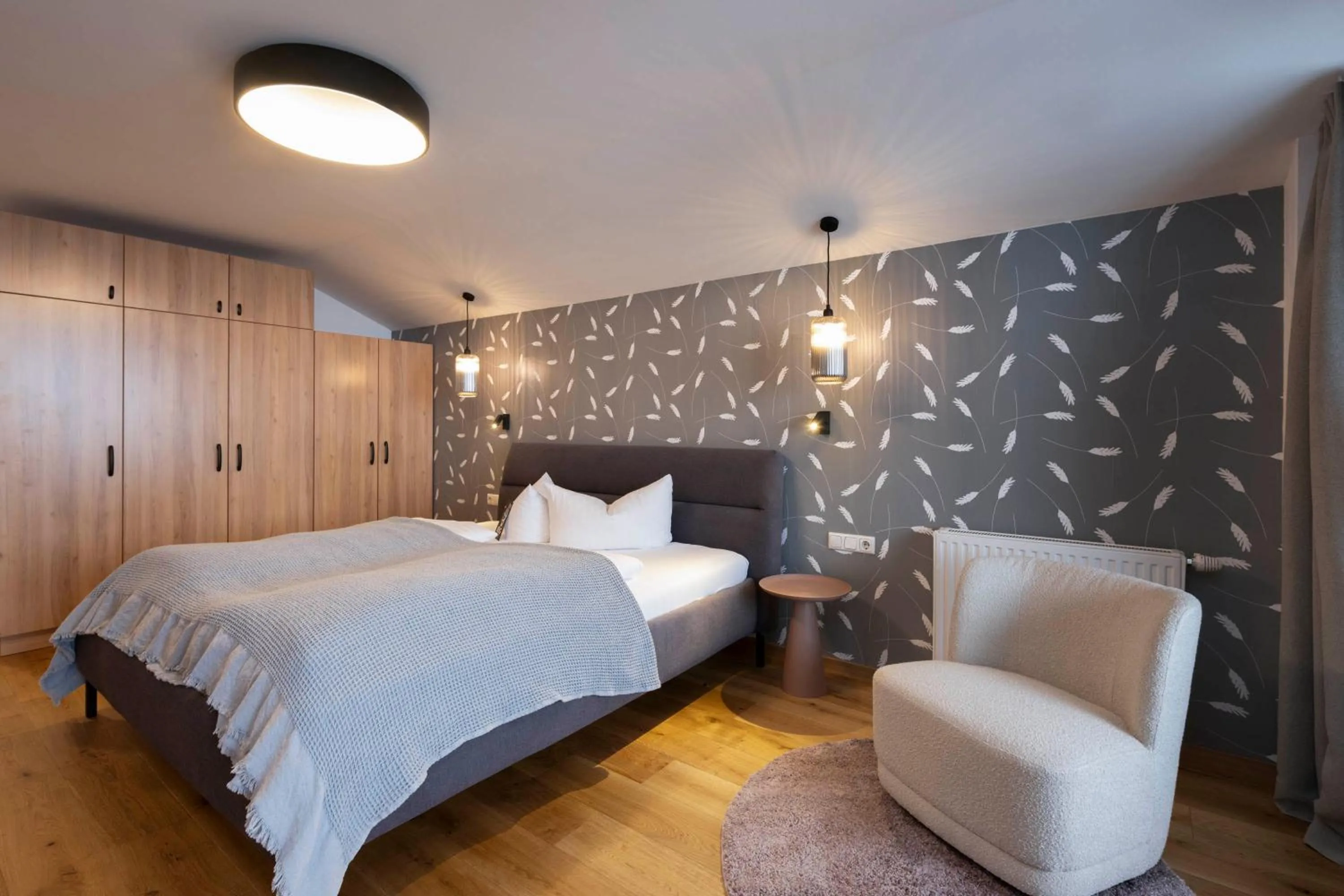 Bedroom, Bed in Hotel Stubaierhof