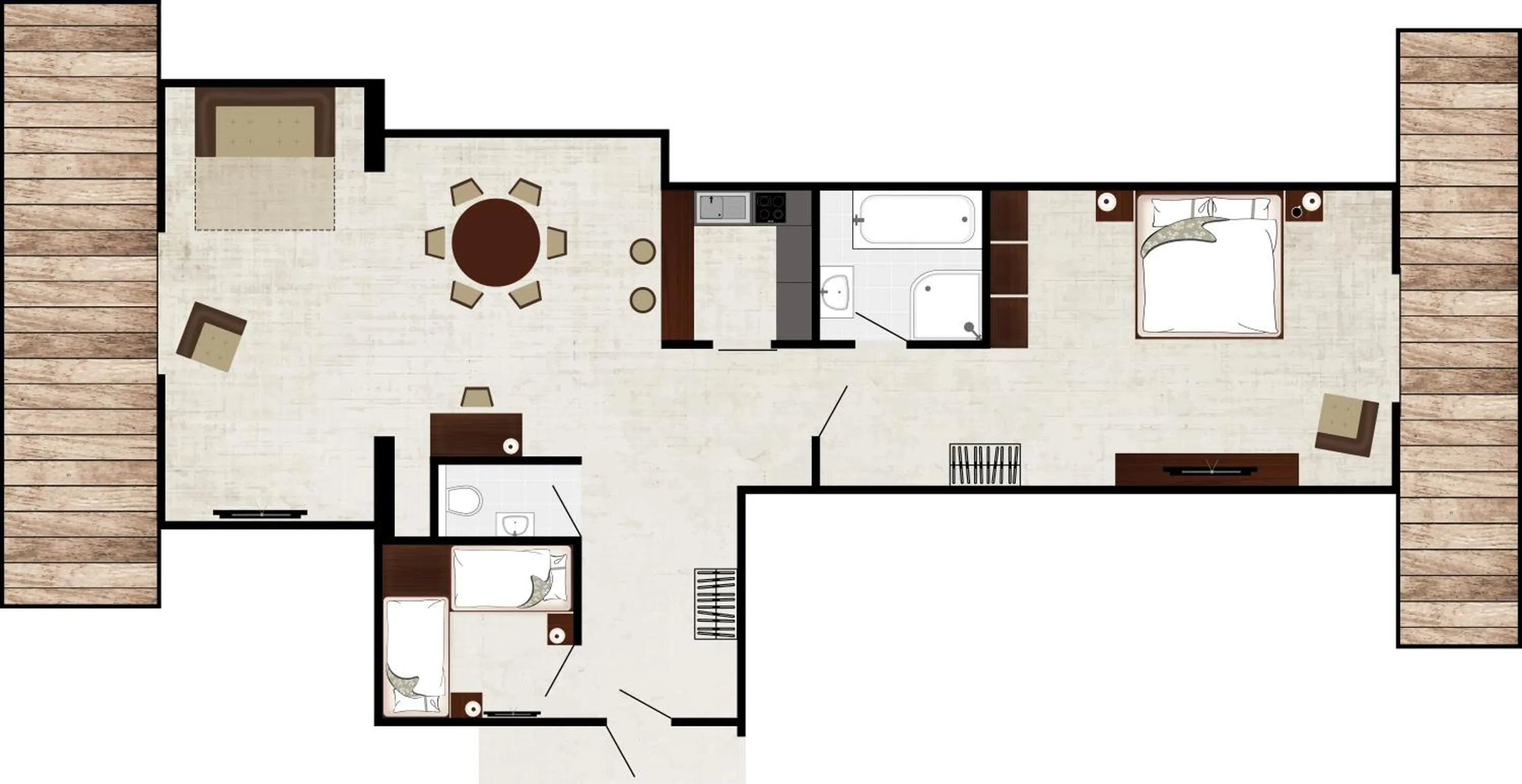 Floor plan in Hotel Stubaierhof