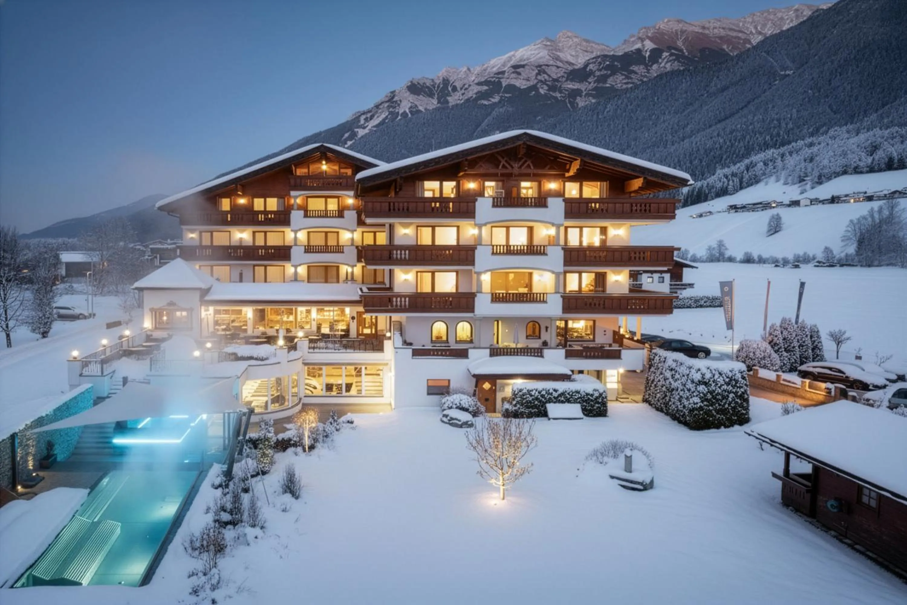 Property building in Hotel Stubaierhof