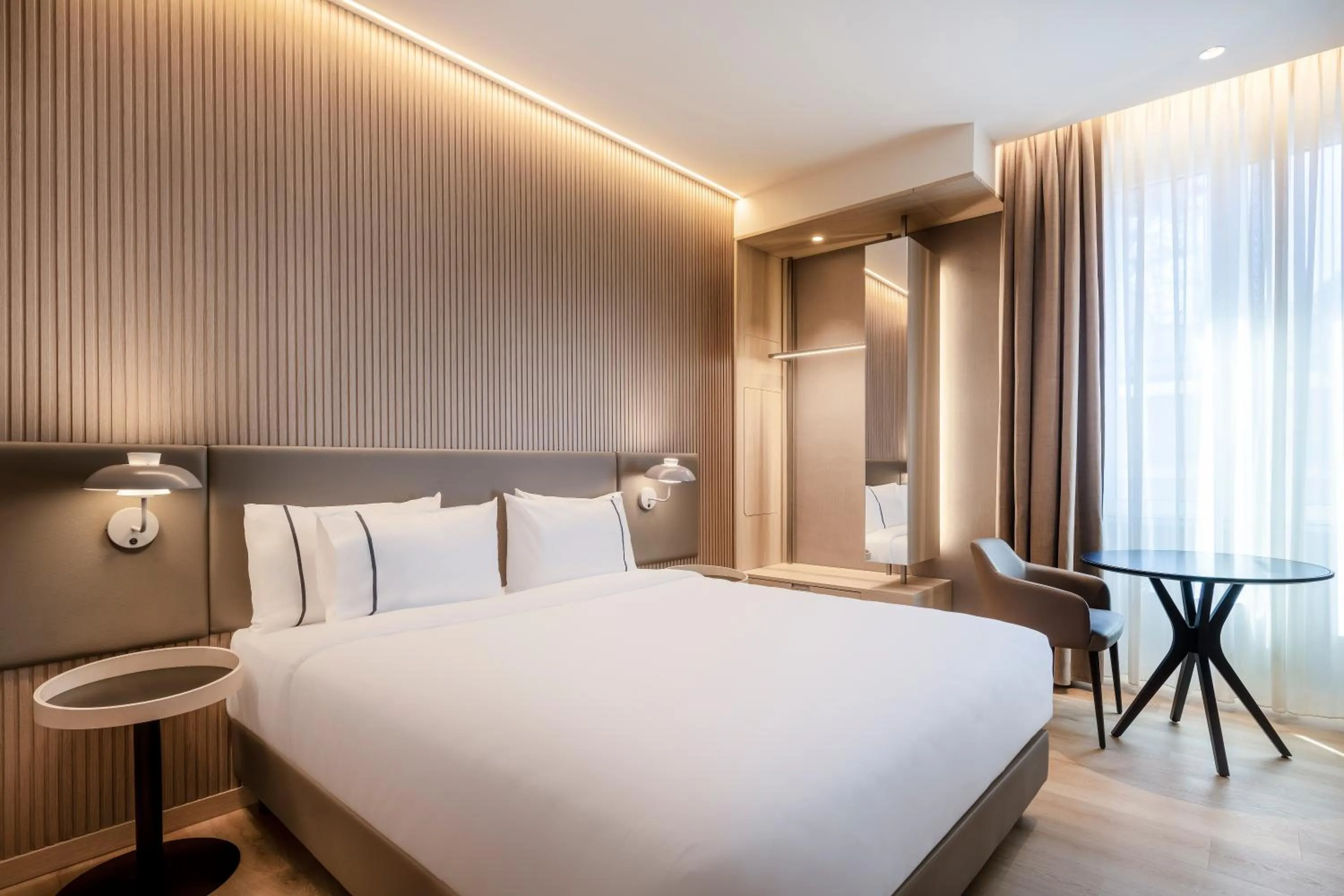 Bedroom, Bed in AC Hotel by Marriott Clodio Roma