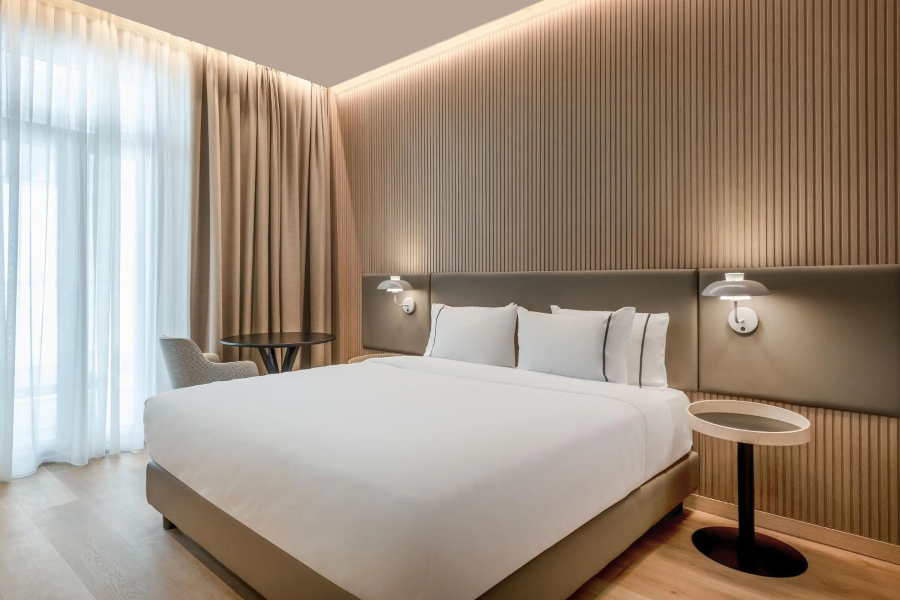 Bedroom, Bed in AC Hotel by Marriott Clodio Roma