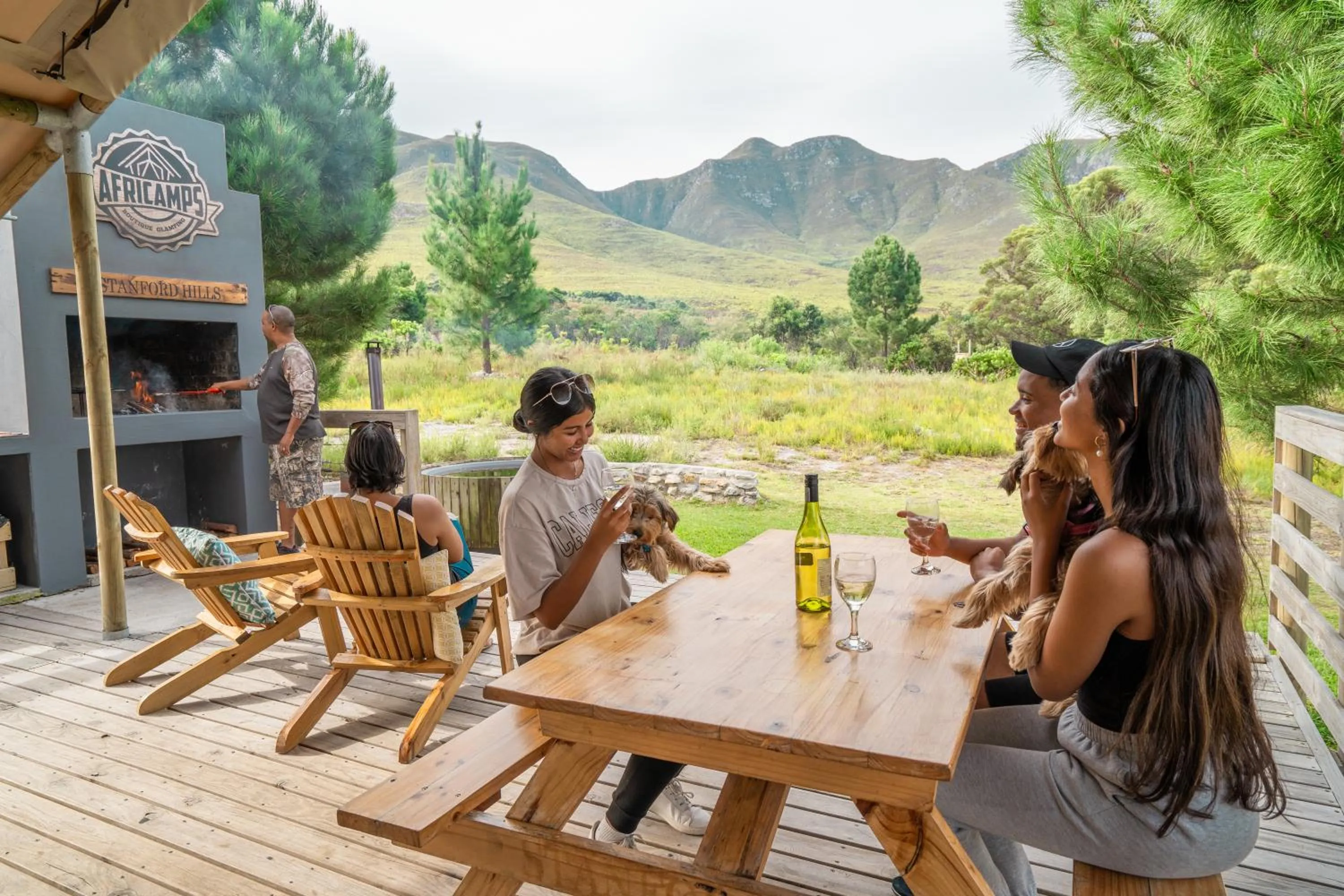 Balcony/Terrace in AfriCamps at Stanford Hills