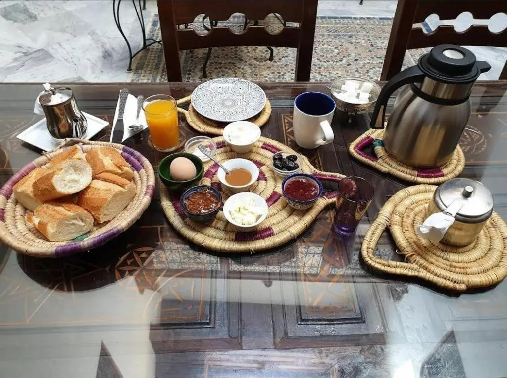 Dining area in Riad Inspira