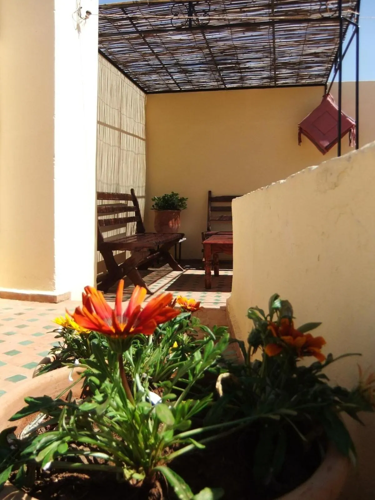 Patio in Riad Inspira