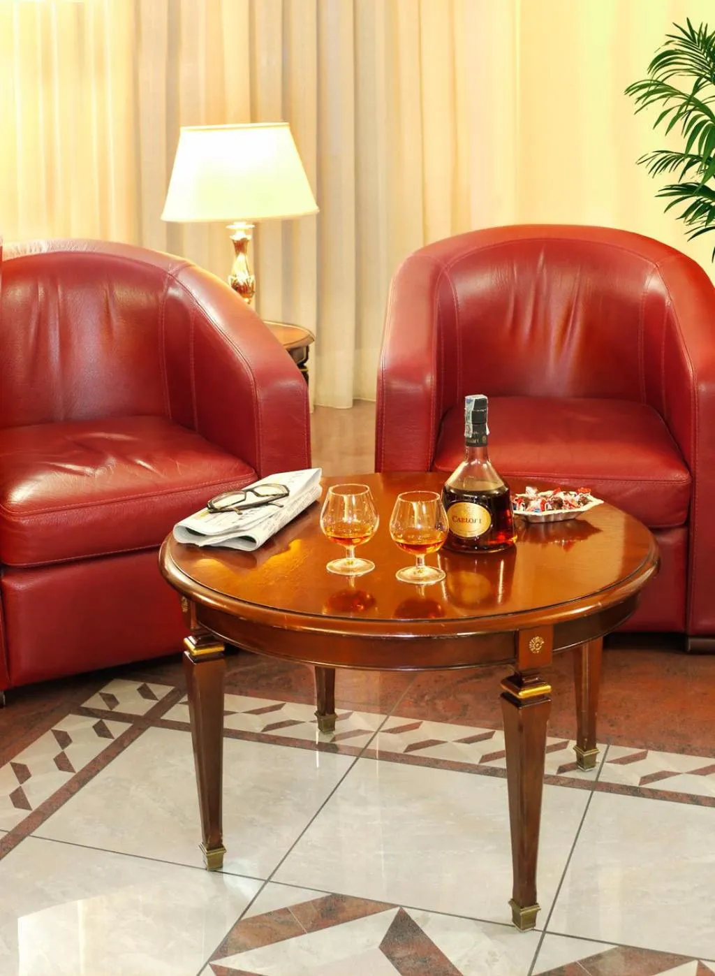 Lobby or reception in Hotel Dal Ponte