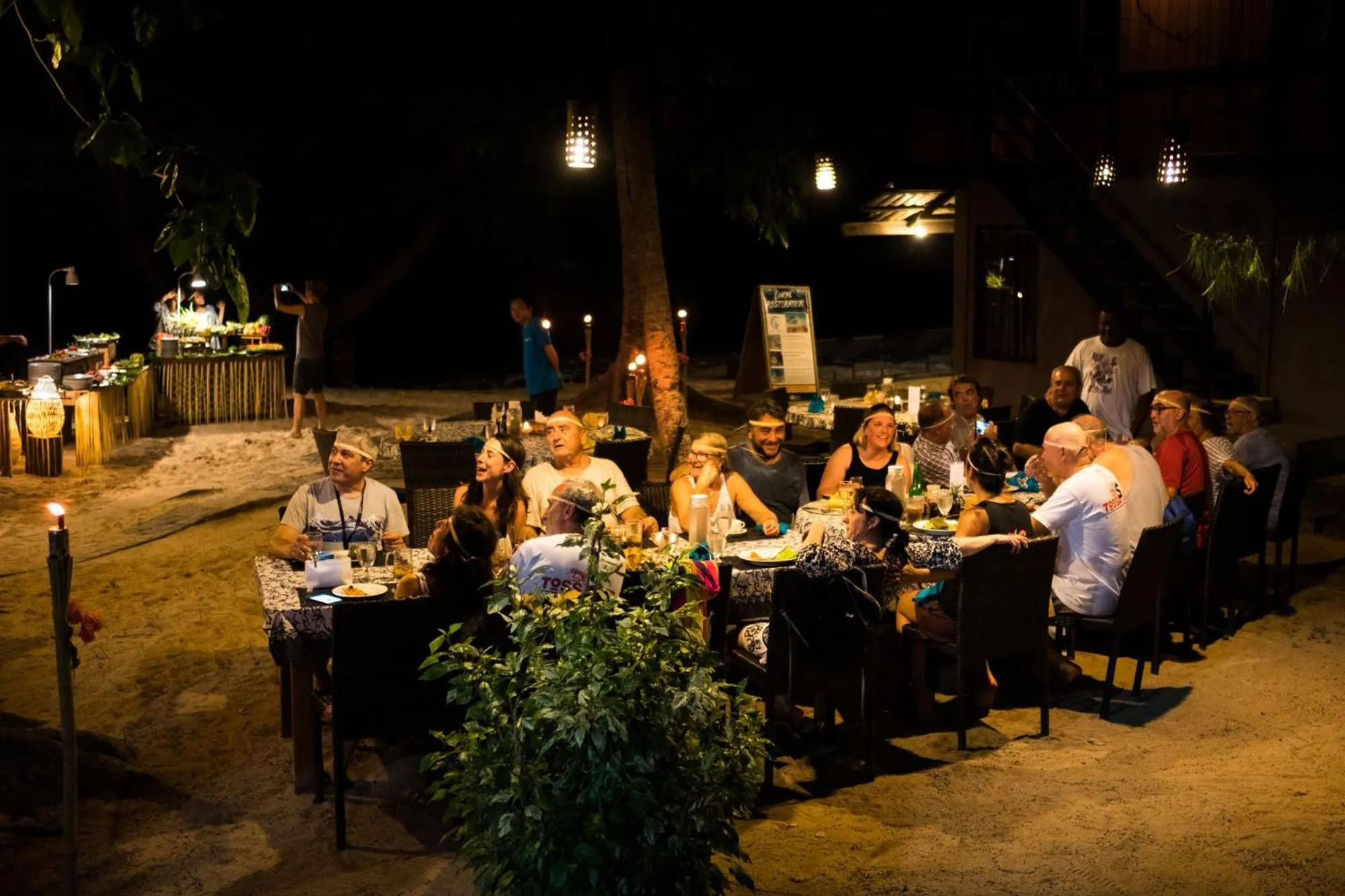 Restaurant/places to eat in Murex Bangka Dive Resort