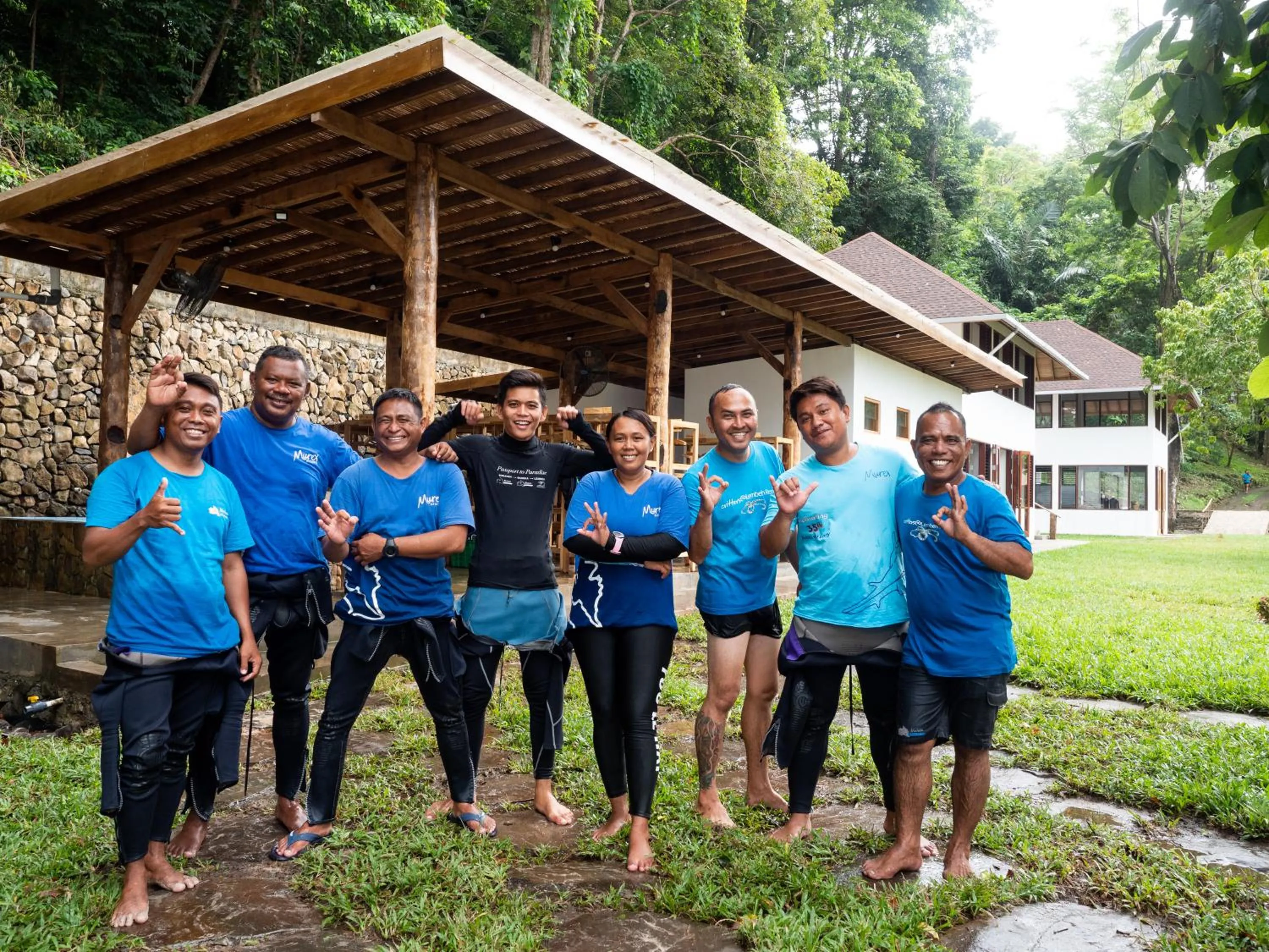 Property building in Murex Bangka Dive Resort