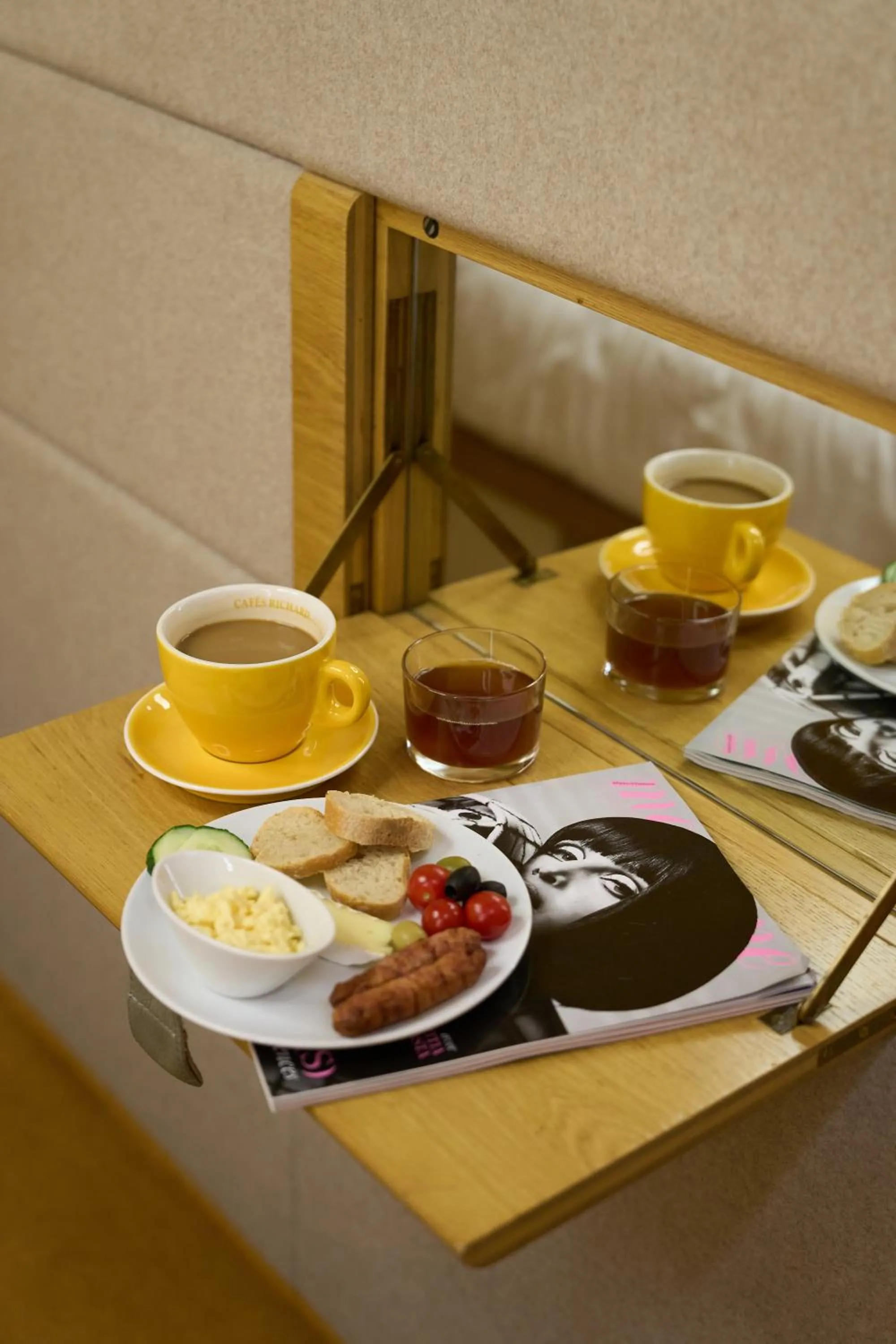 Continental breakfast in Hôtel Odyssey