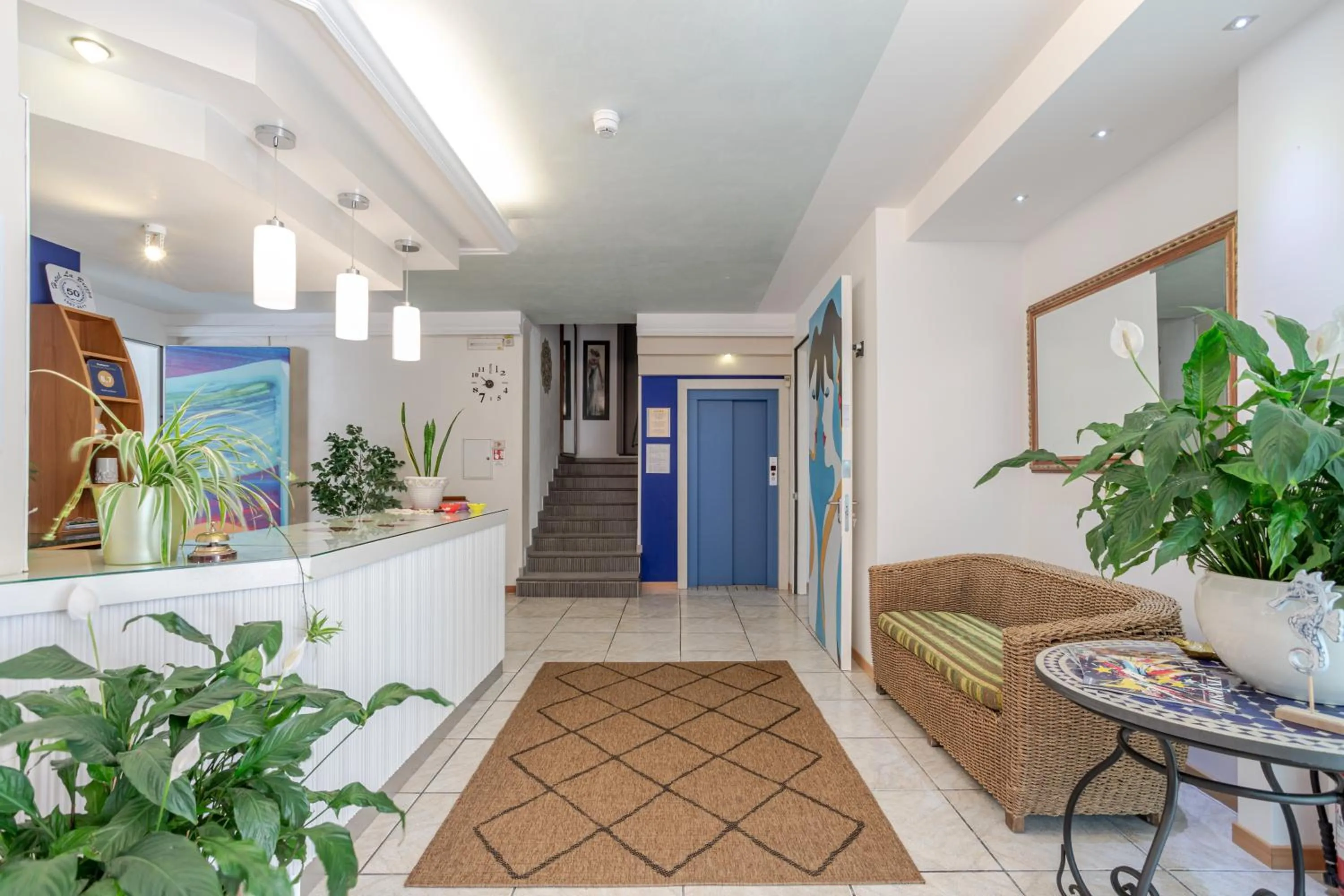 Lobby or reception in Hotel La Brezza frontemare