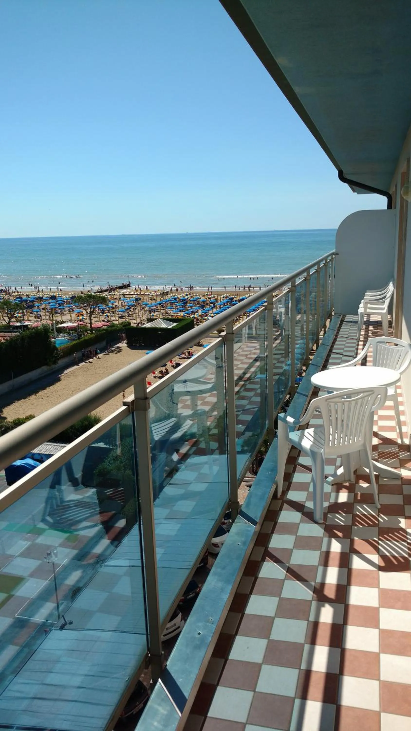 Balcony/Terrace in Hotel La Brezza frontemare