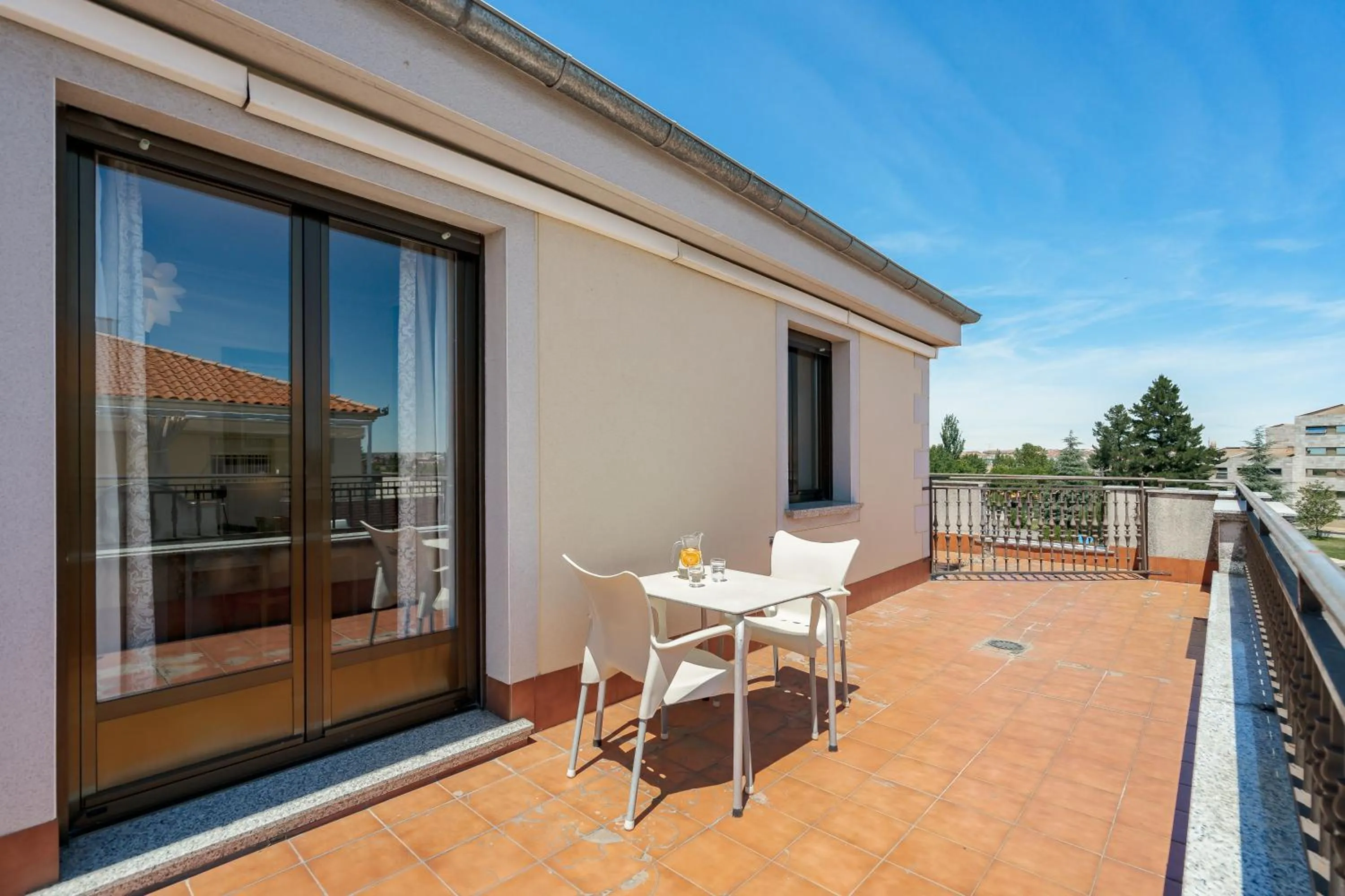 Balcony/Terrace in Hotel Eurowest