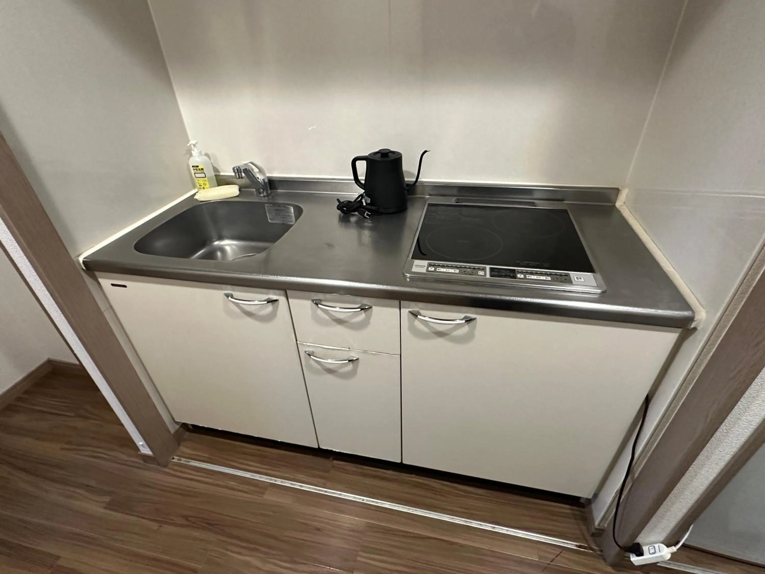 kitchen in goom Hotel Nakasu