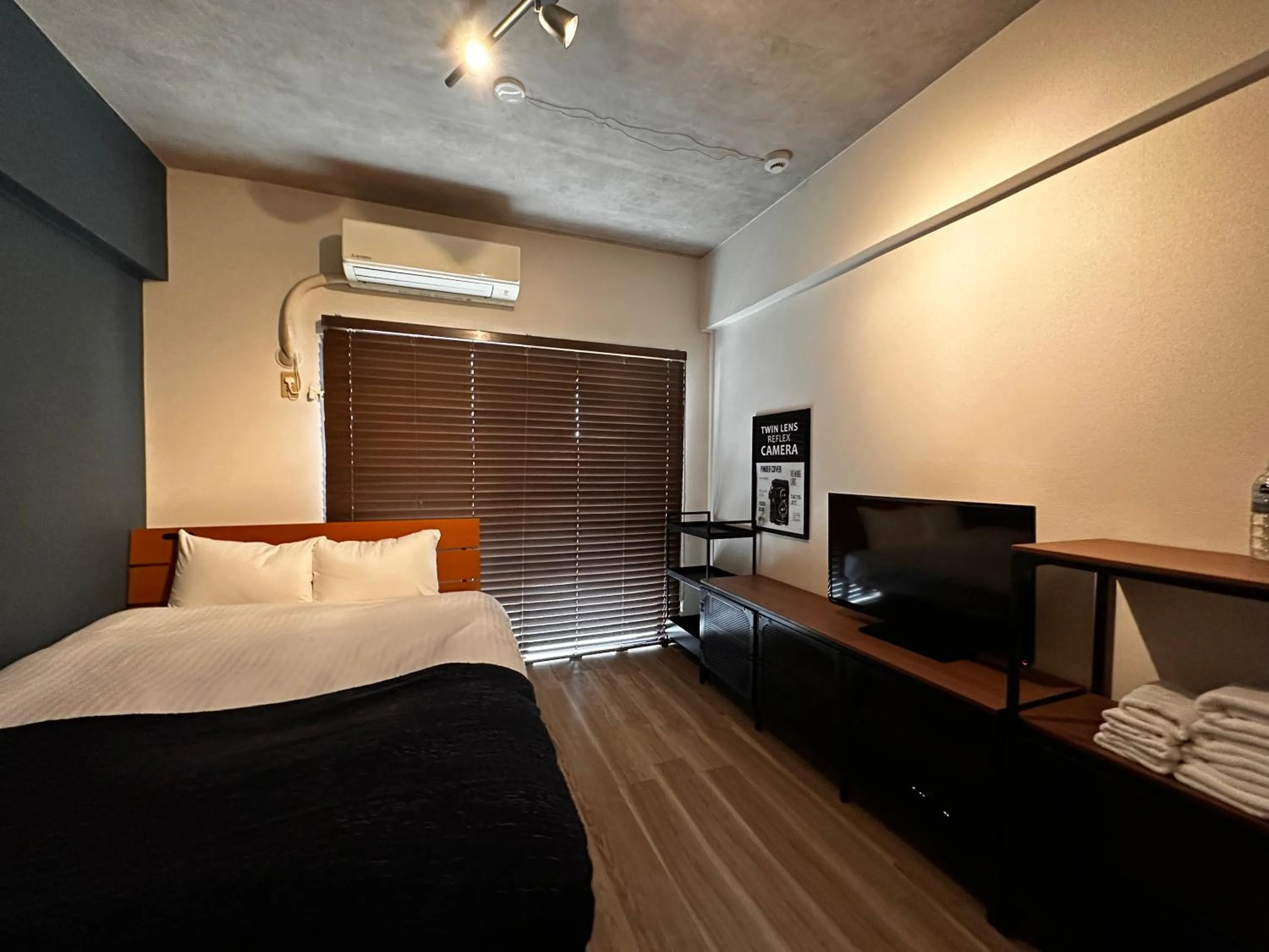 Bedroom, Bed in goom Hotel Nakasu