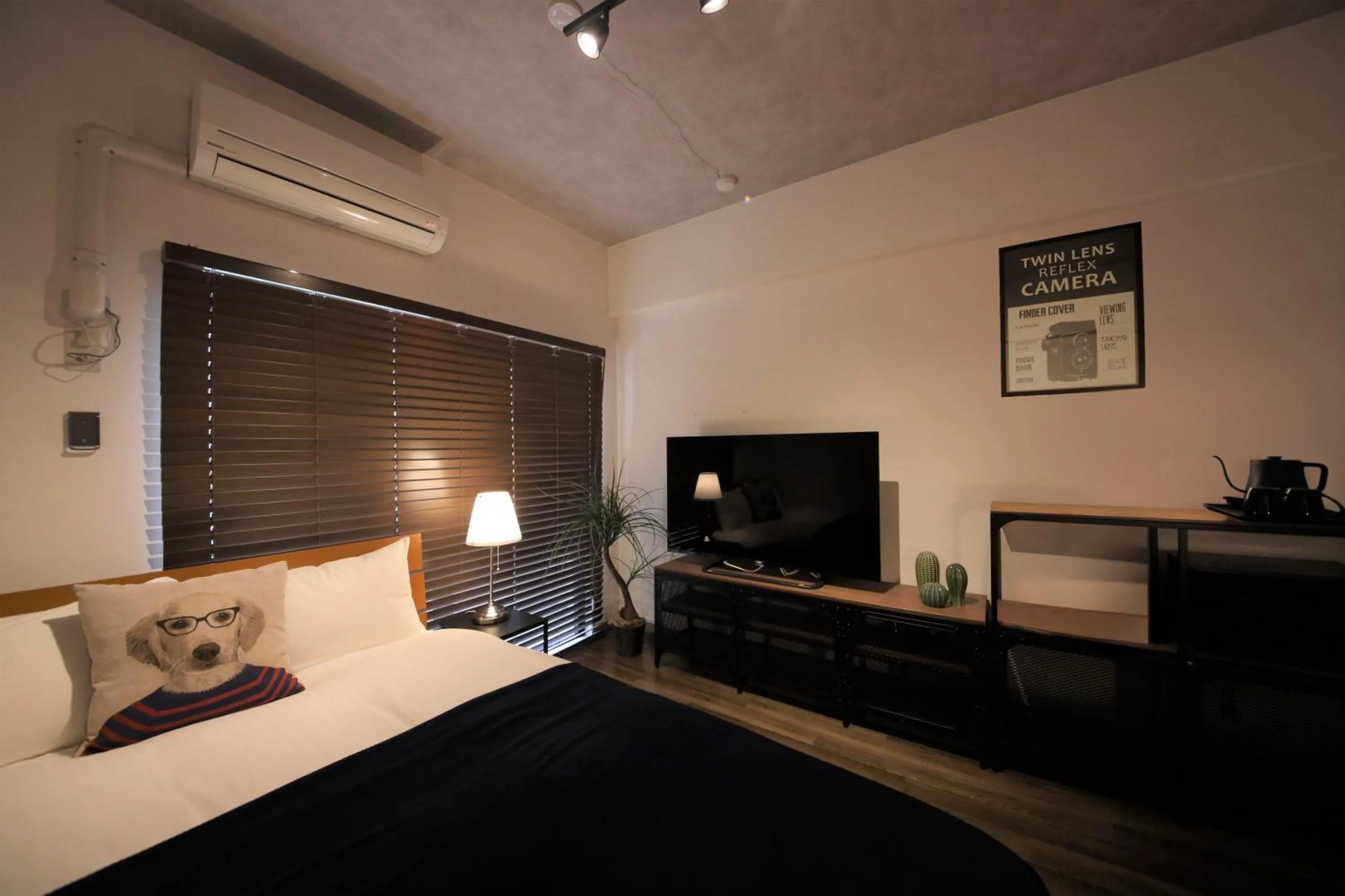 Bedroom, Bed in goom Hotel Nakasu