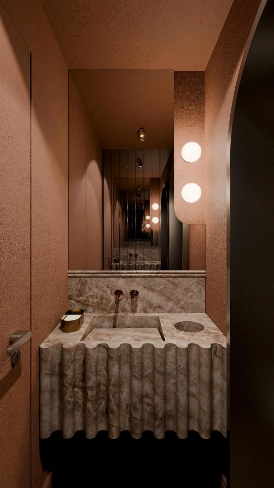 Bathroom in Naomi Cannes