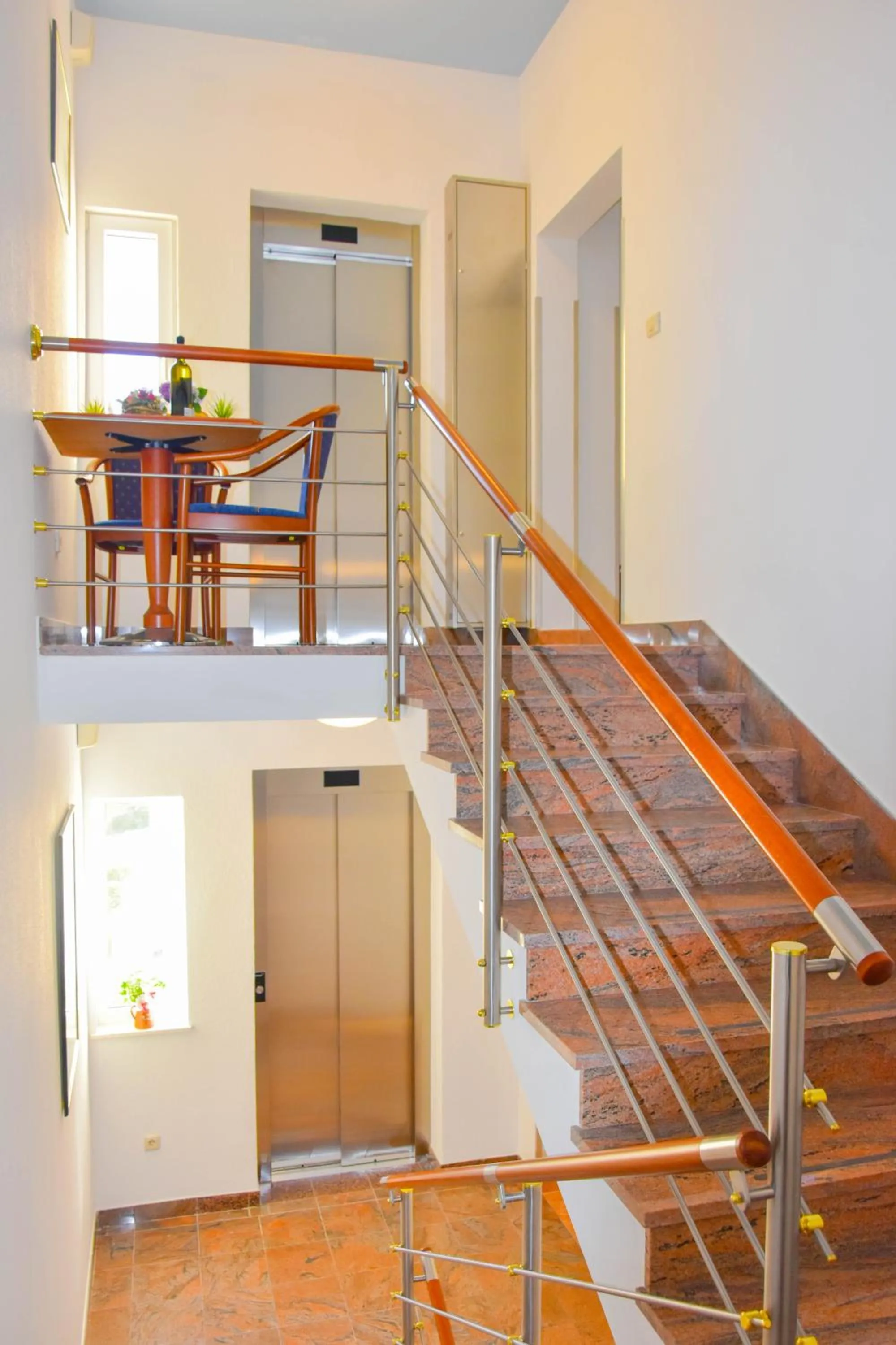 elevator in Hotel Adria