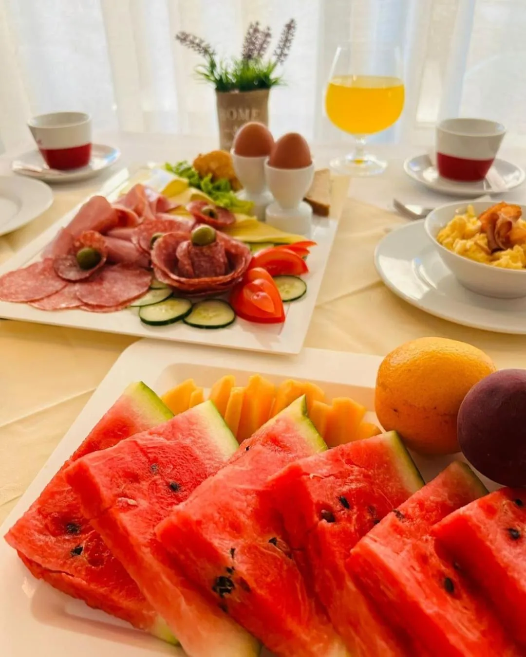 Breakfast in Hotel Adria