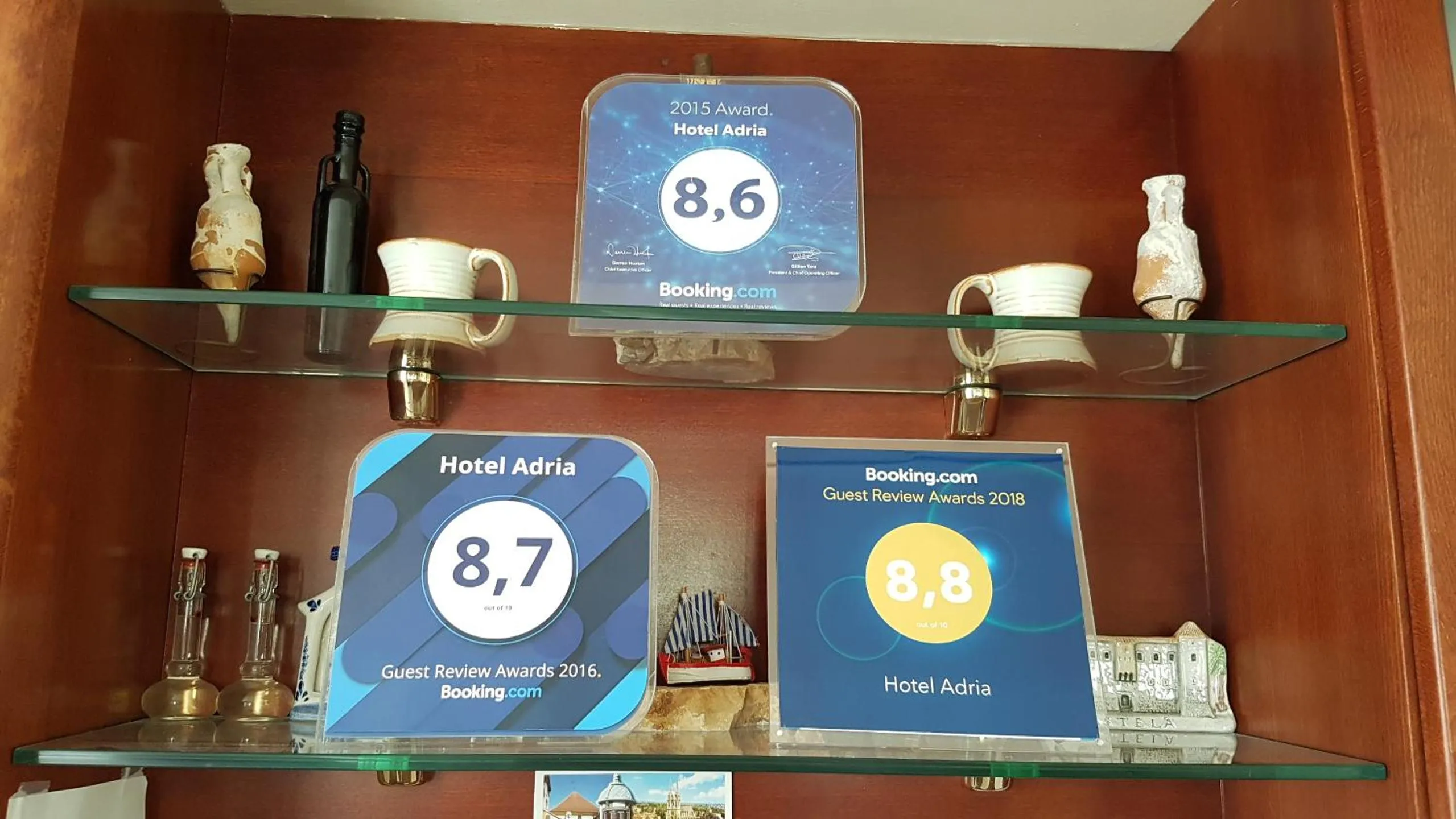 Lobby or reception in Hotel Adria