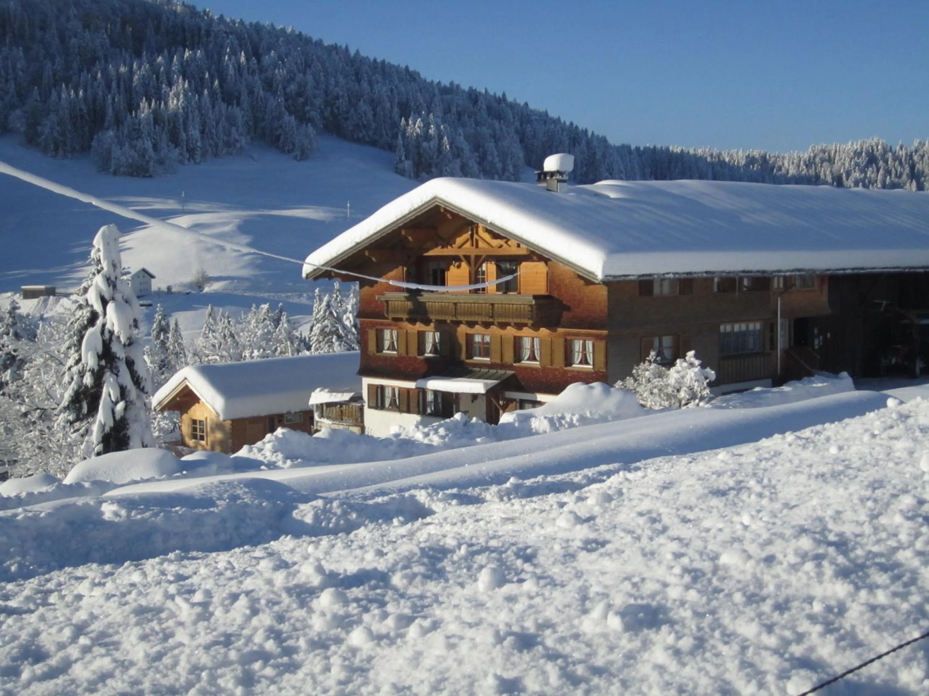 Property building in Bauernhof Bilgeri